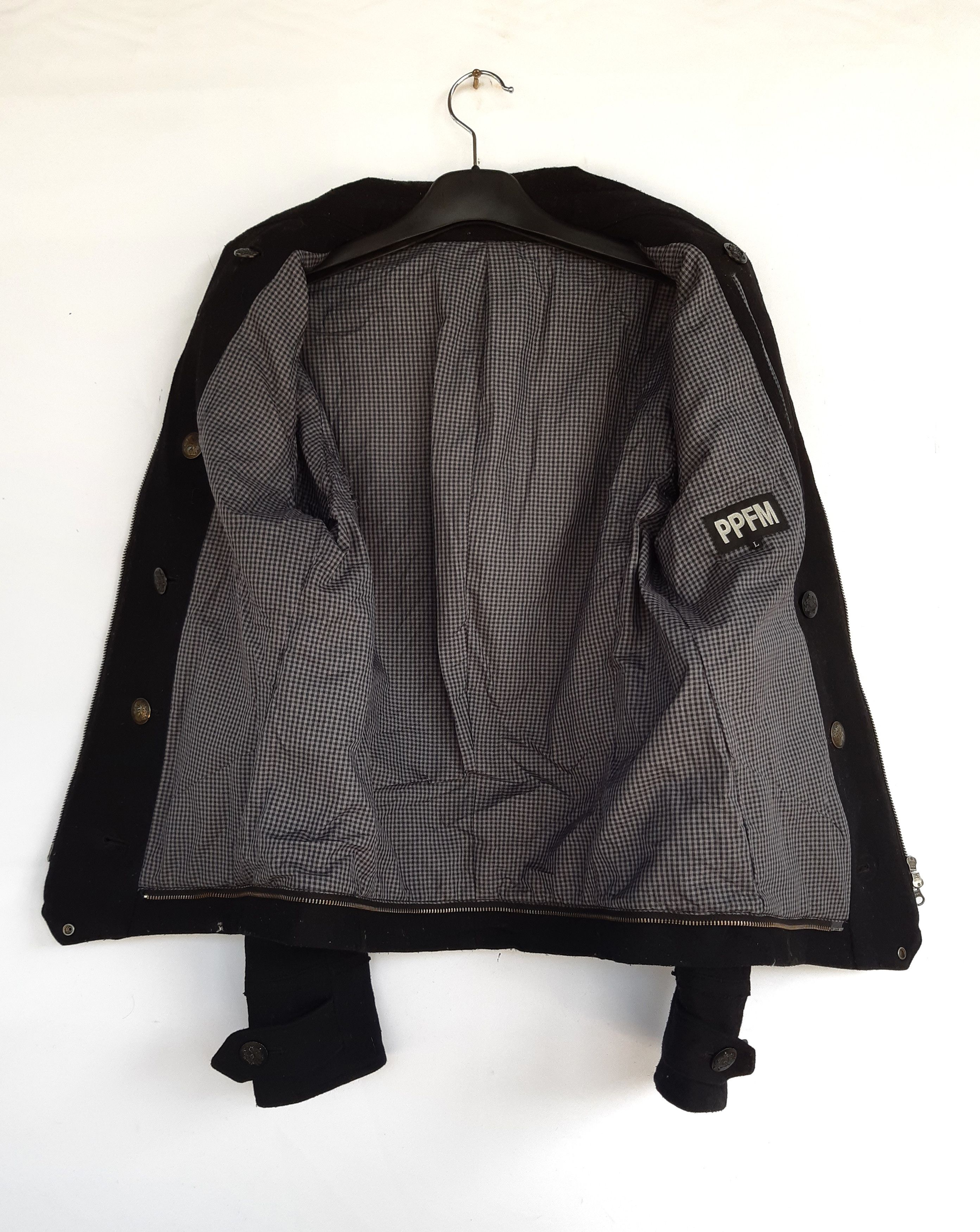 PPFM PPFM WOOL PUNK ZIPPER JACKET Size US M / EU 48-50 / 2 - 3 Thumbnail