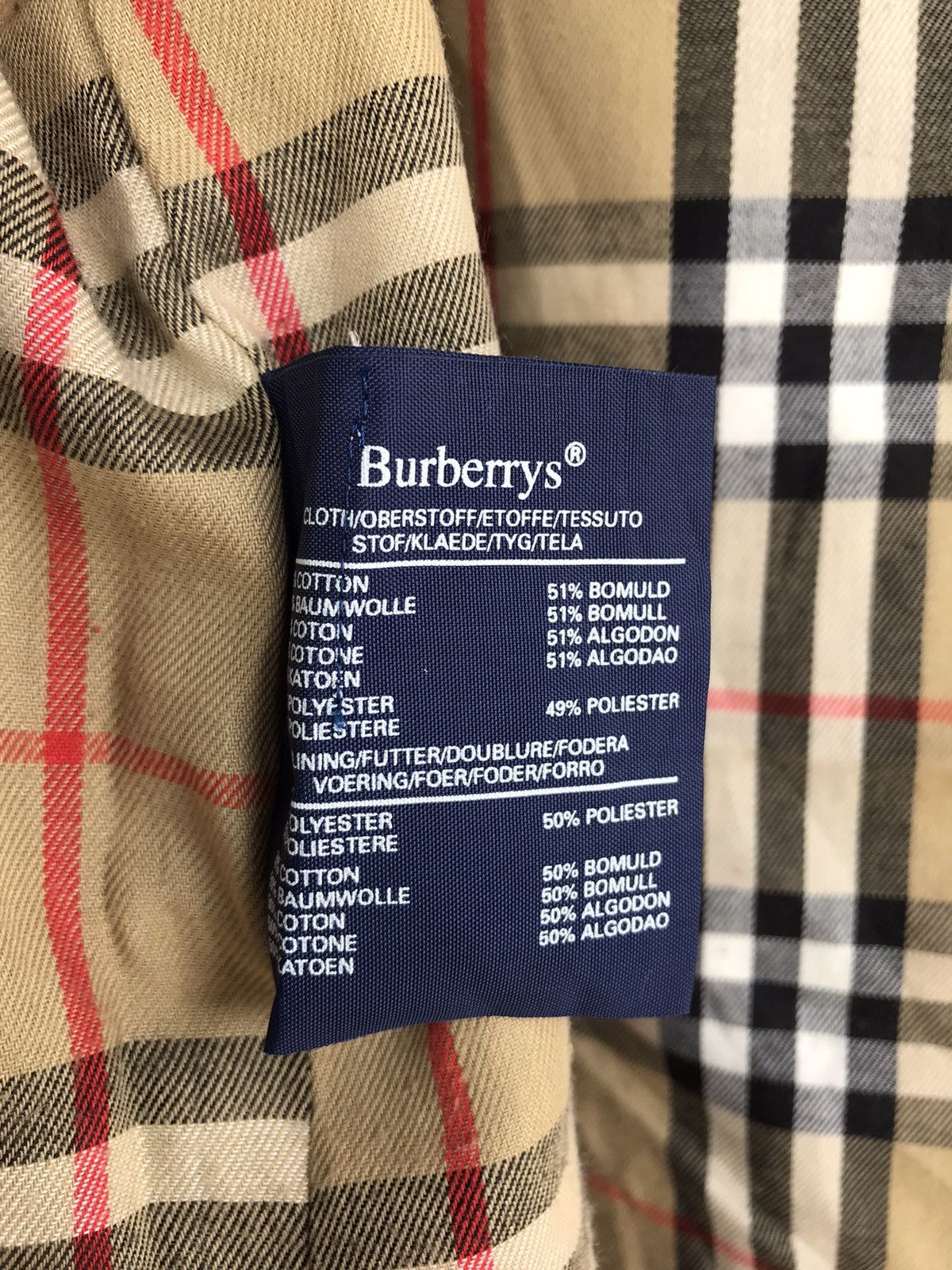 Burberry 🔥DHL EXPRESS🔥 VINTAGE BURBERRY NOVACHECK LONG COAT/PARKA Size US XL / EU 56 / 4 - 7 Thumbnail