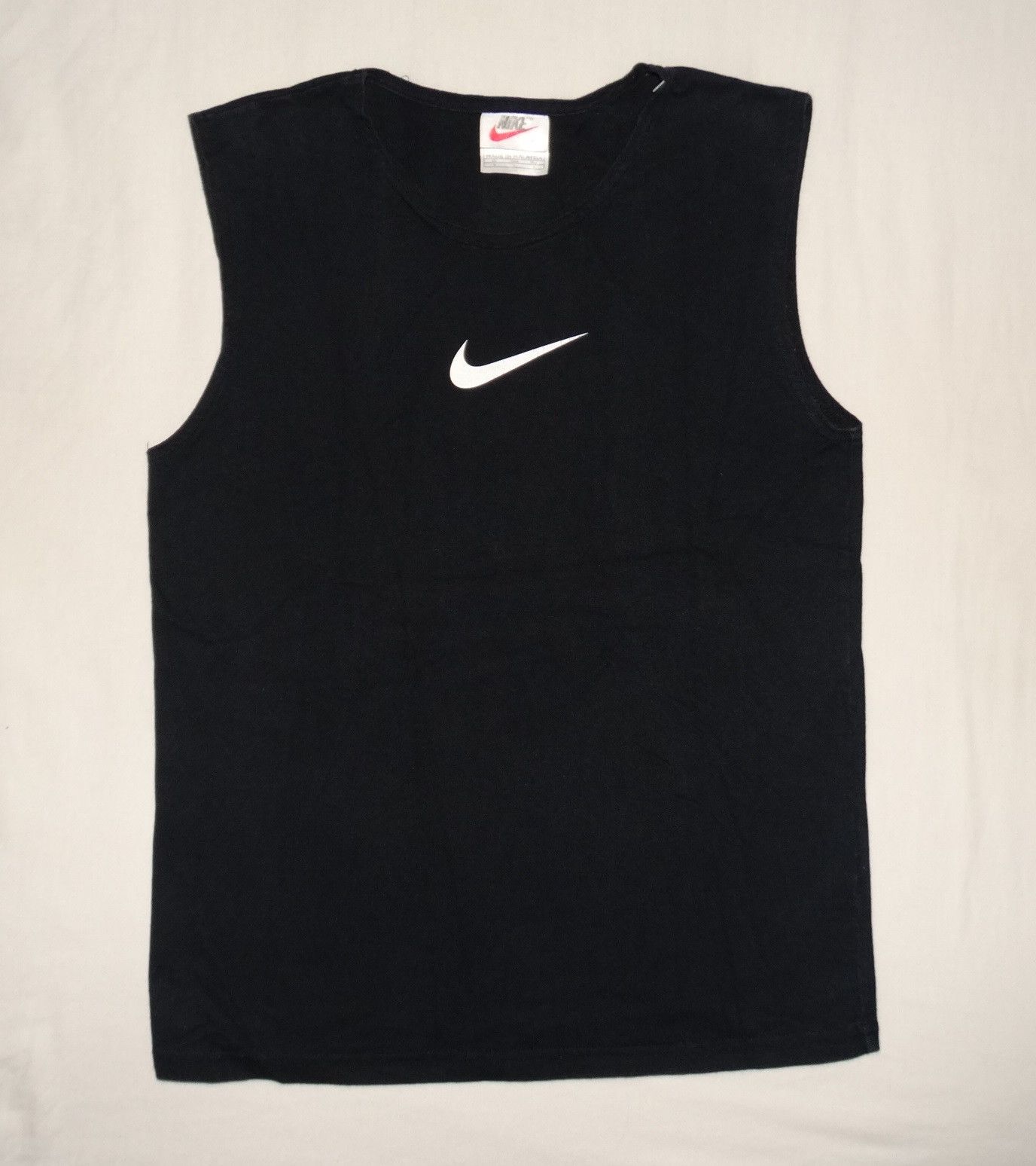 Nike × Vintage Nike vintage 90's basketball street ball Tank Top size S/M Size US S / EU 44-46 / 1 - 1 Thumbnail