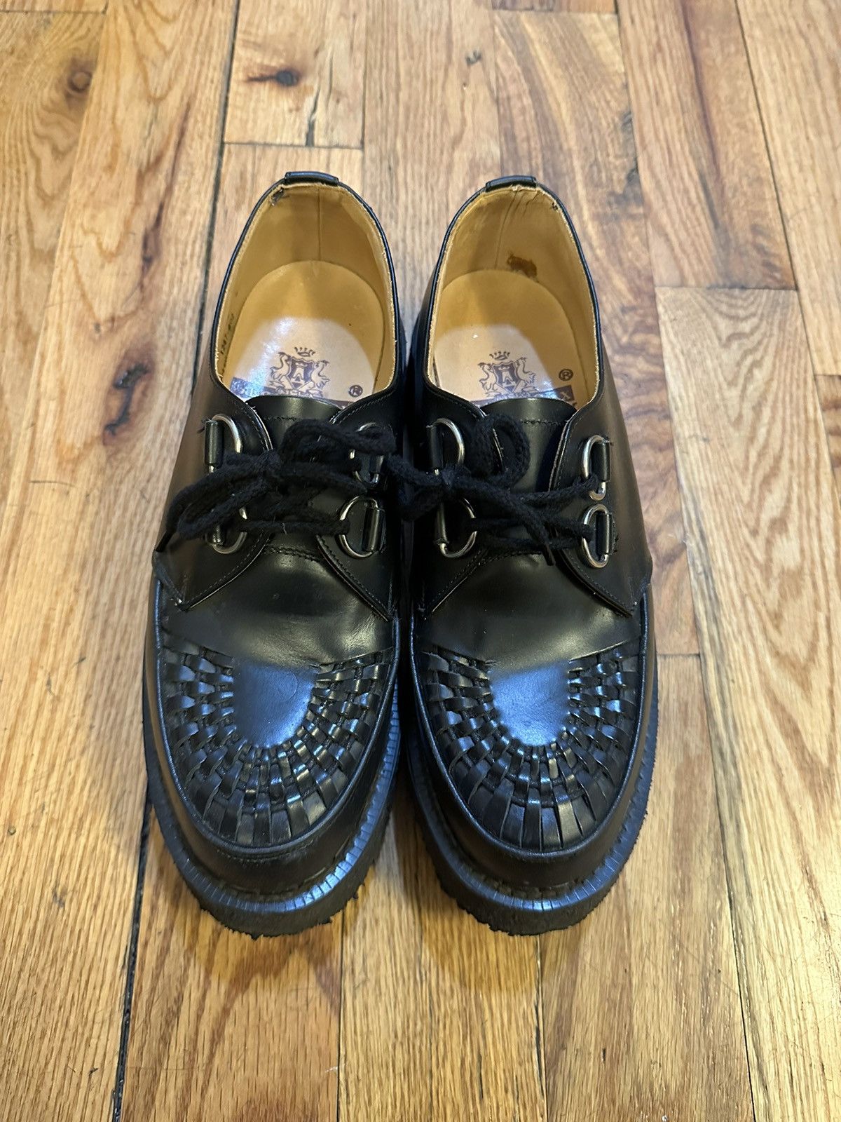 Cox Classic Leather Creepers Grailed
