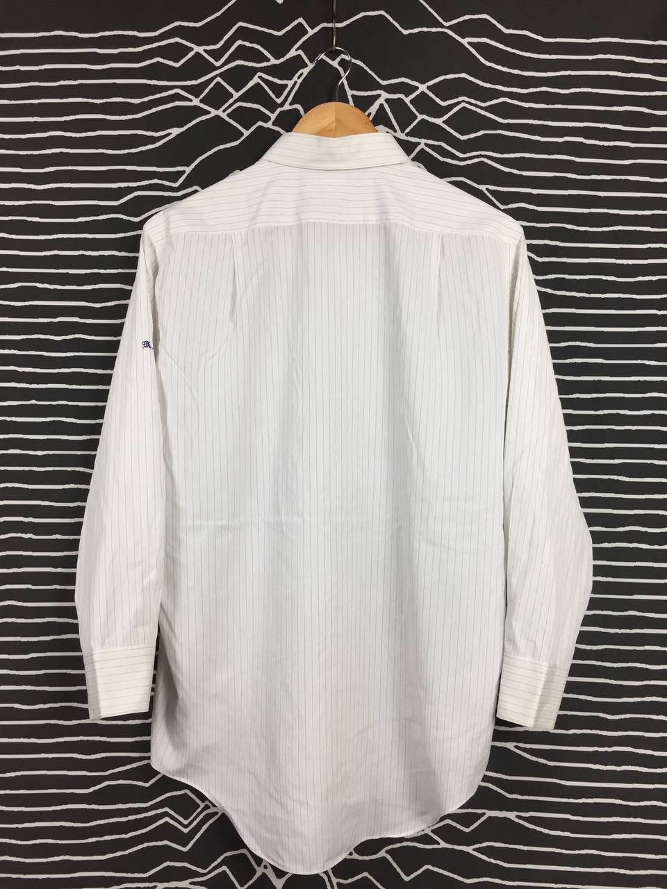 Yves Saint Laurent Vtg Yves Saint Laurent Tissus Pour Chemise Shirt Size US L / EU 52-54 / 3 - 6 Thumbnail