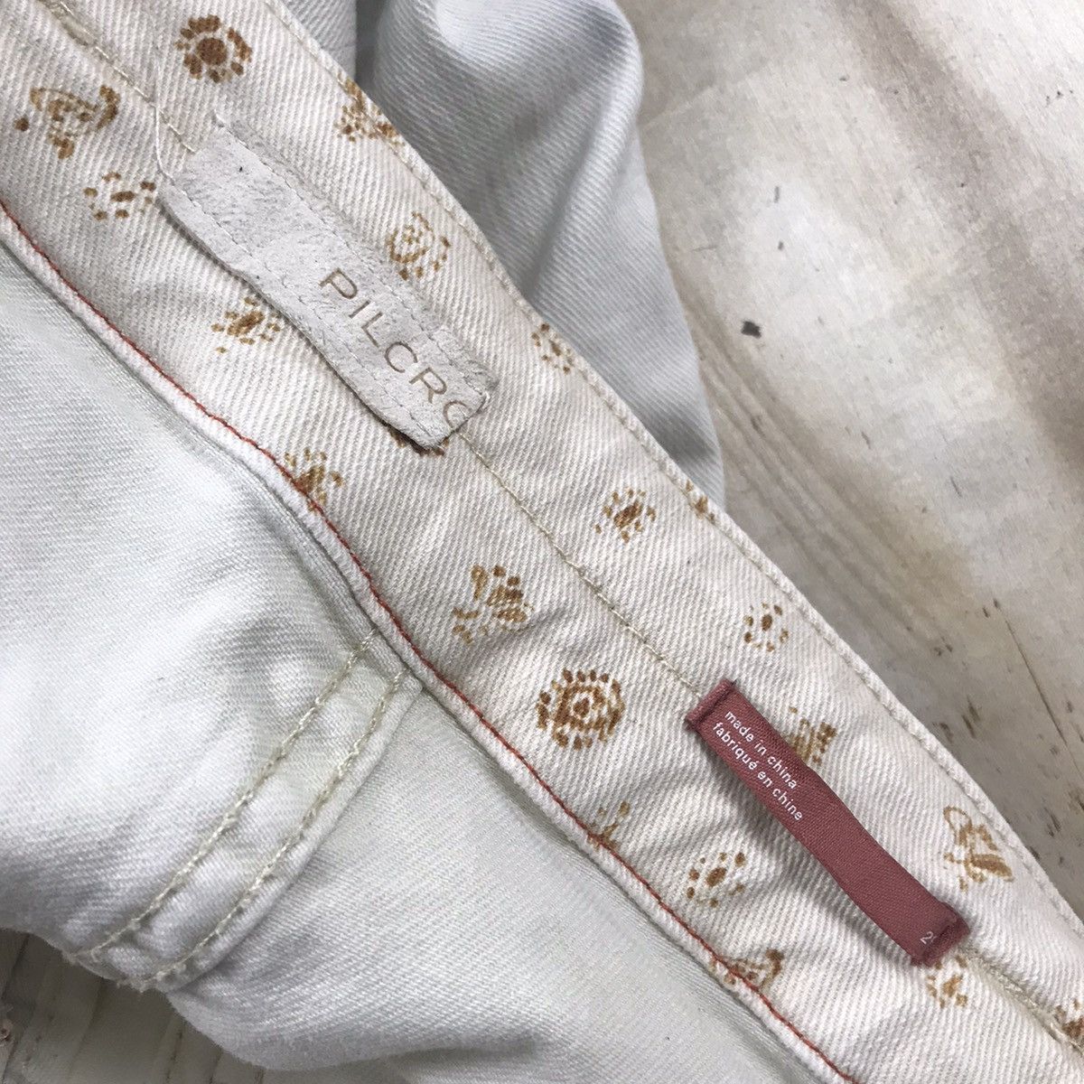 Japanese Brand × Vintage Vintage Pilcro Motif Abstract Double Knee Pants Size US 32 / EU 48 - 9 Thumbnail