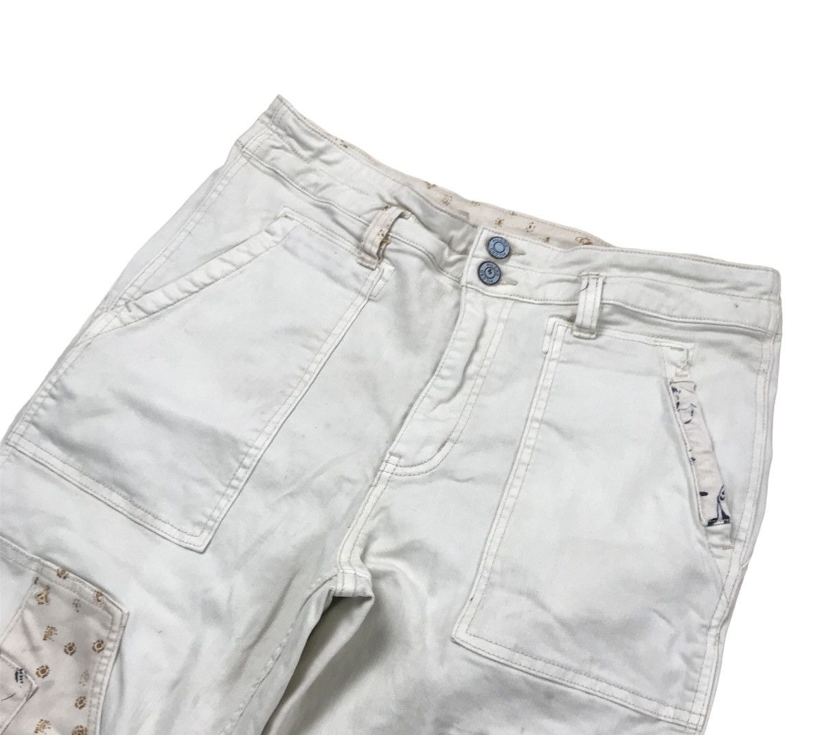 Japanese Brand × Vintage Vintage Pilcro Motif Abstract Double Knee Pants Size US 32 / EU 48 - 3 Thumbnail