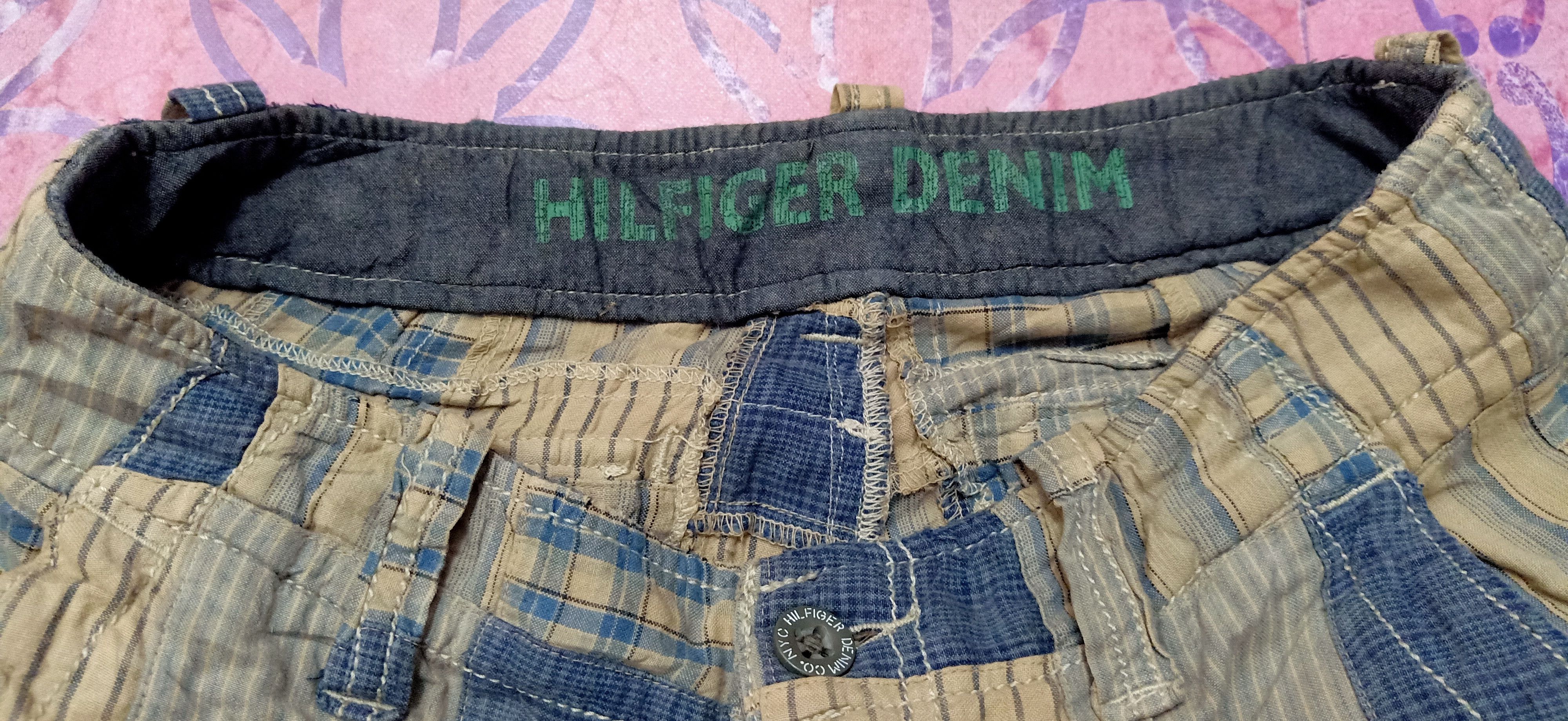 Japanese Brand × Tommy Hilfiger Rare Vintage Distressed Hilfiger Denim Design Patchwork Size US 30 / EU 46 - 8 Thumbnail