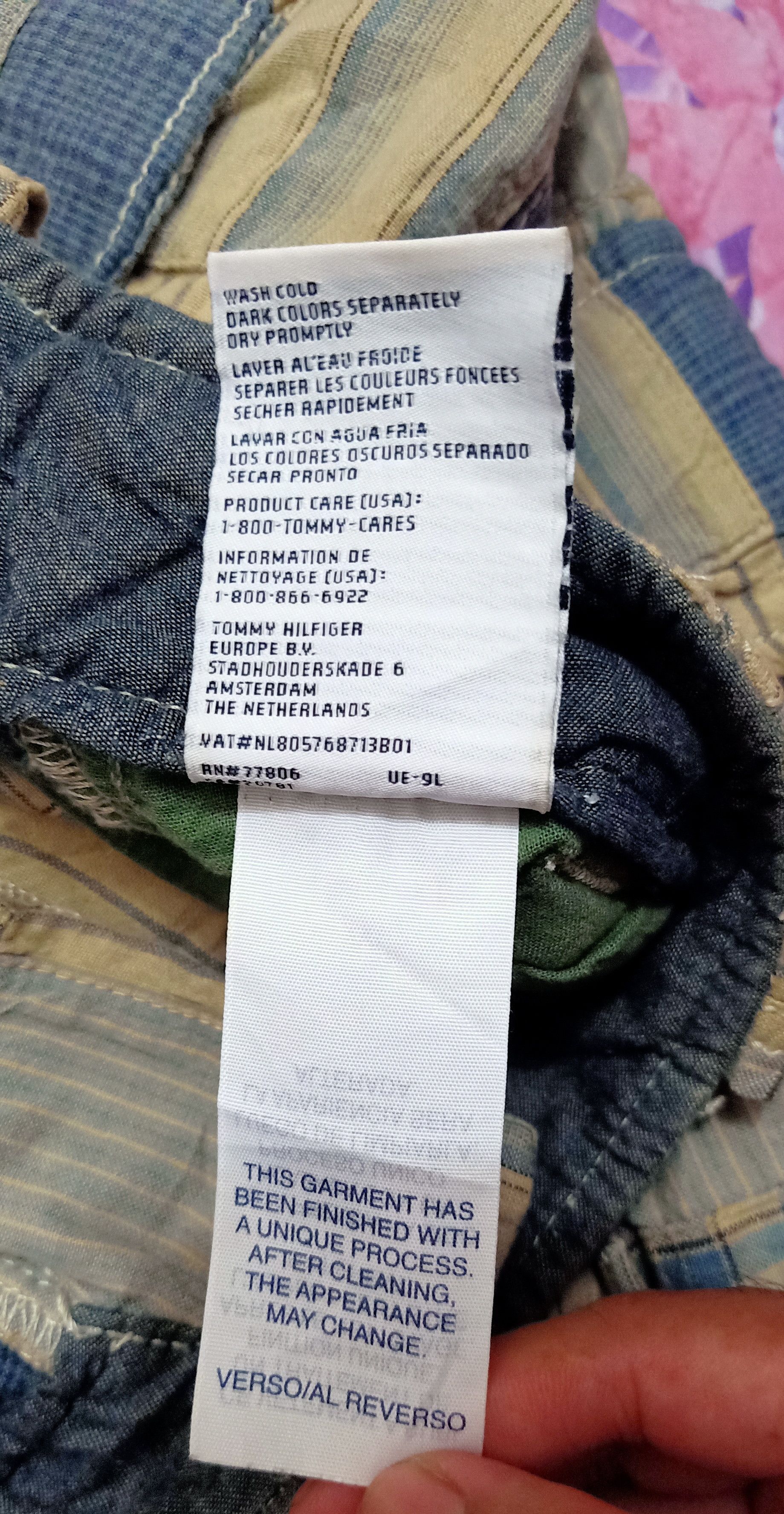 Japanese Brand × Tommy Hilfiger Rare Vintage Distressed Hilfiger Denim Design Patchwork Size US 30 / EU 46 - 10 Thumbnail