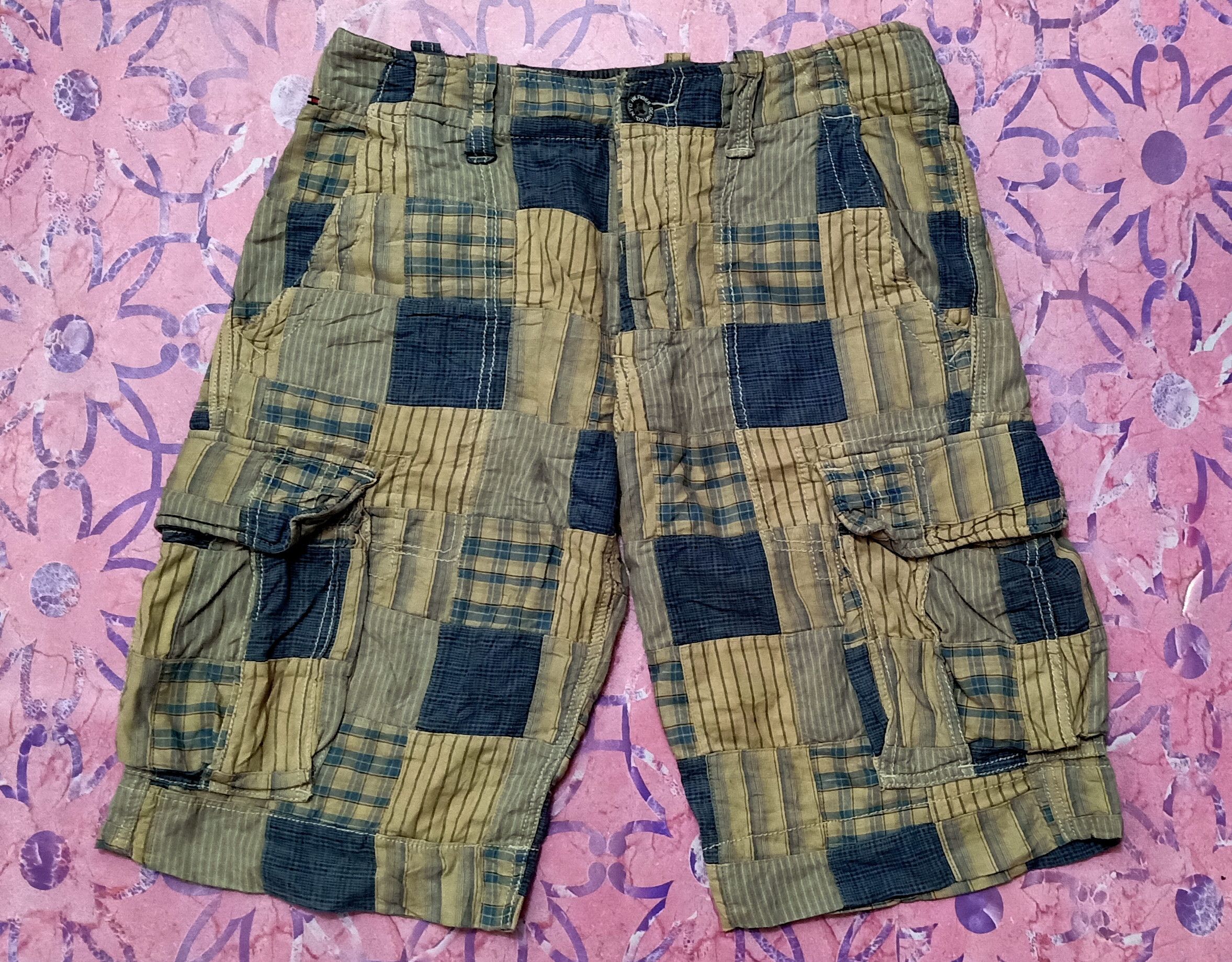 Japanese Brand × Tommy Hilfiger Rare Vintage Distressed Hilfiger Denim Design Patchwork Size US 30 / EU 46 - 1 Thumbnail