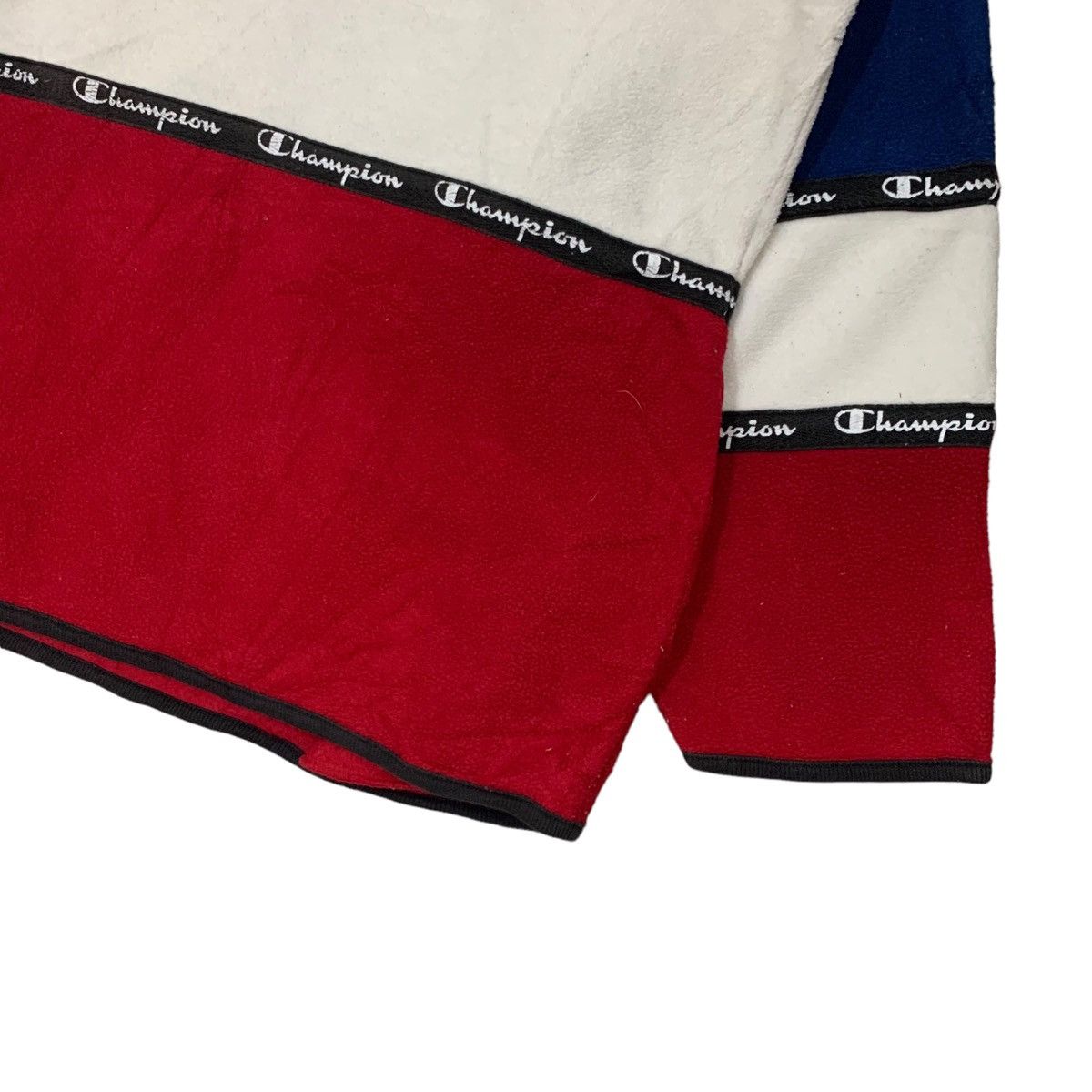 Champion × Vintage Vintage Champion Fleece Pullover Oversized Size US XL / EU 56 / 4 - 6 Thumbnail