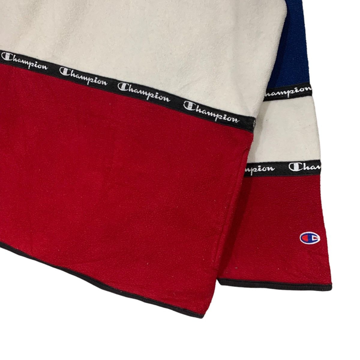 Champion × Vintage Vintage Champion Fleece Pullover Oversized Size US XL / EU 56 / 4 - 5 Thumbnail