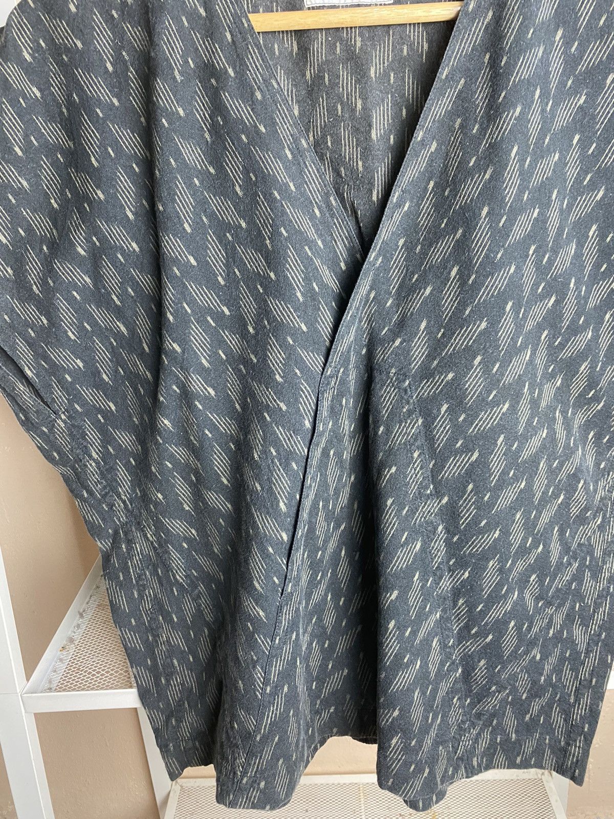 Issey Miyake Vintage Issey Miyake Plantation Kimono Sleeveless Size L / US 10 / IT 46 - 3 Thumbnail