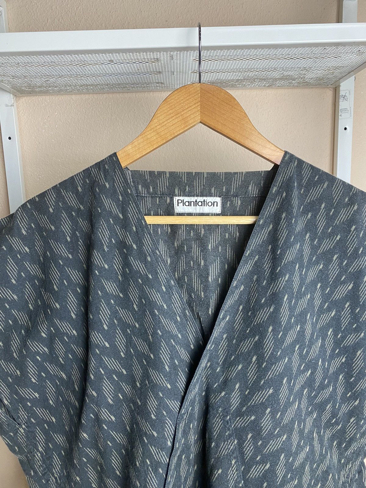 Issey Miyake Vintage Issey Miyake Plantation Kimono Sleeveless Size L / US 10 / IT 46 - 4 Thumbnail
