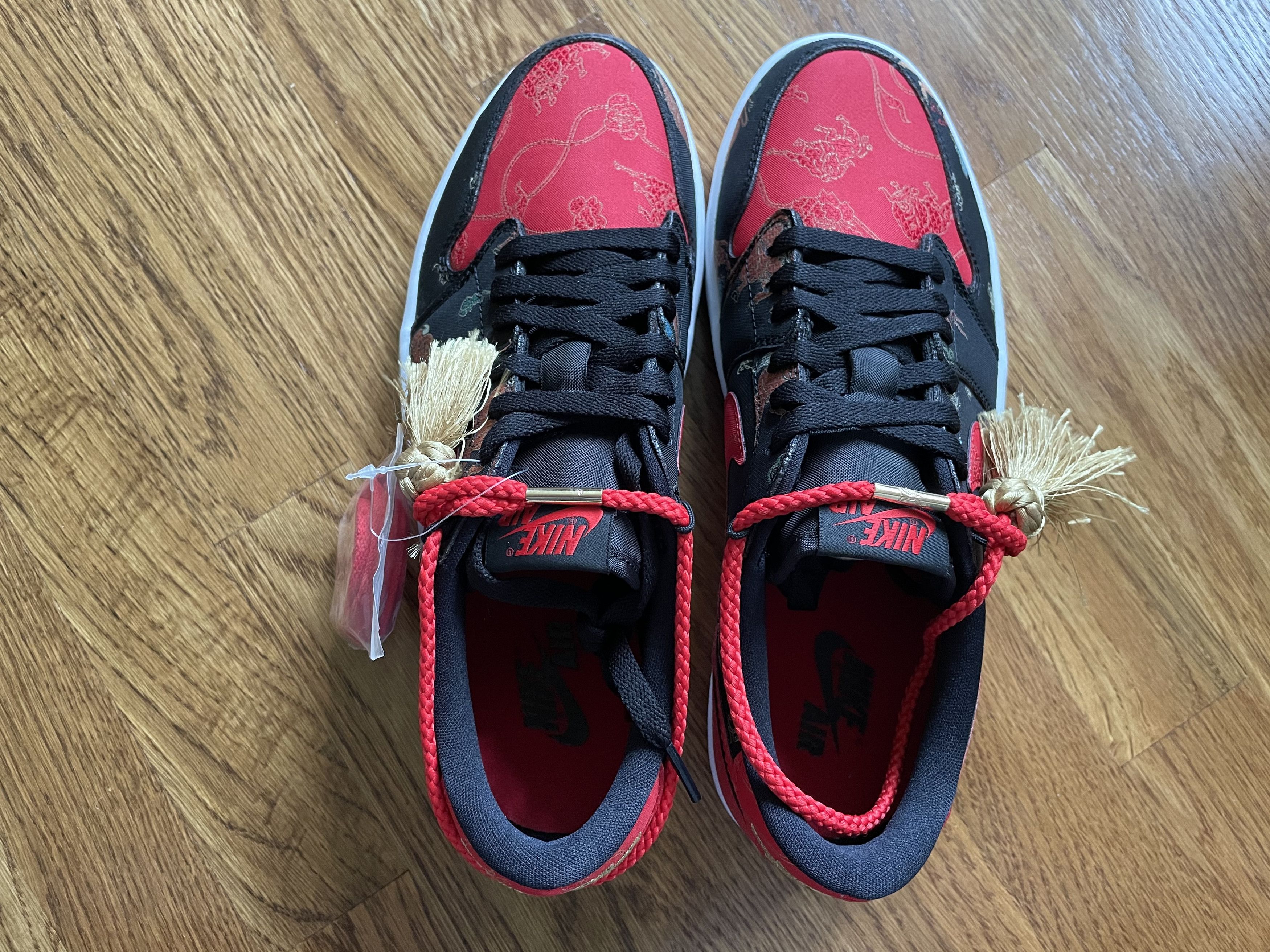Jordan Brand Size 8 Jordan 1 Low Chinese New Year NEW #/8500 Size US 8 / EU 41 - 3 Thumbnail