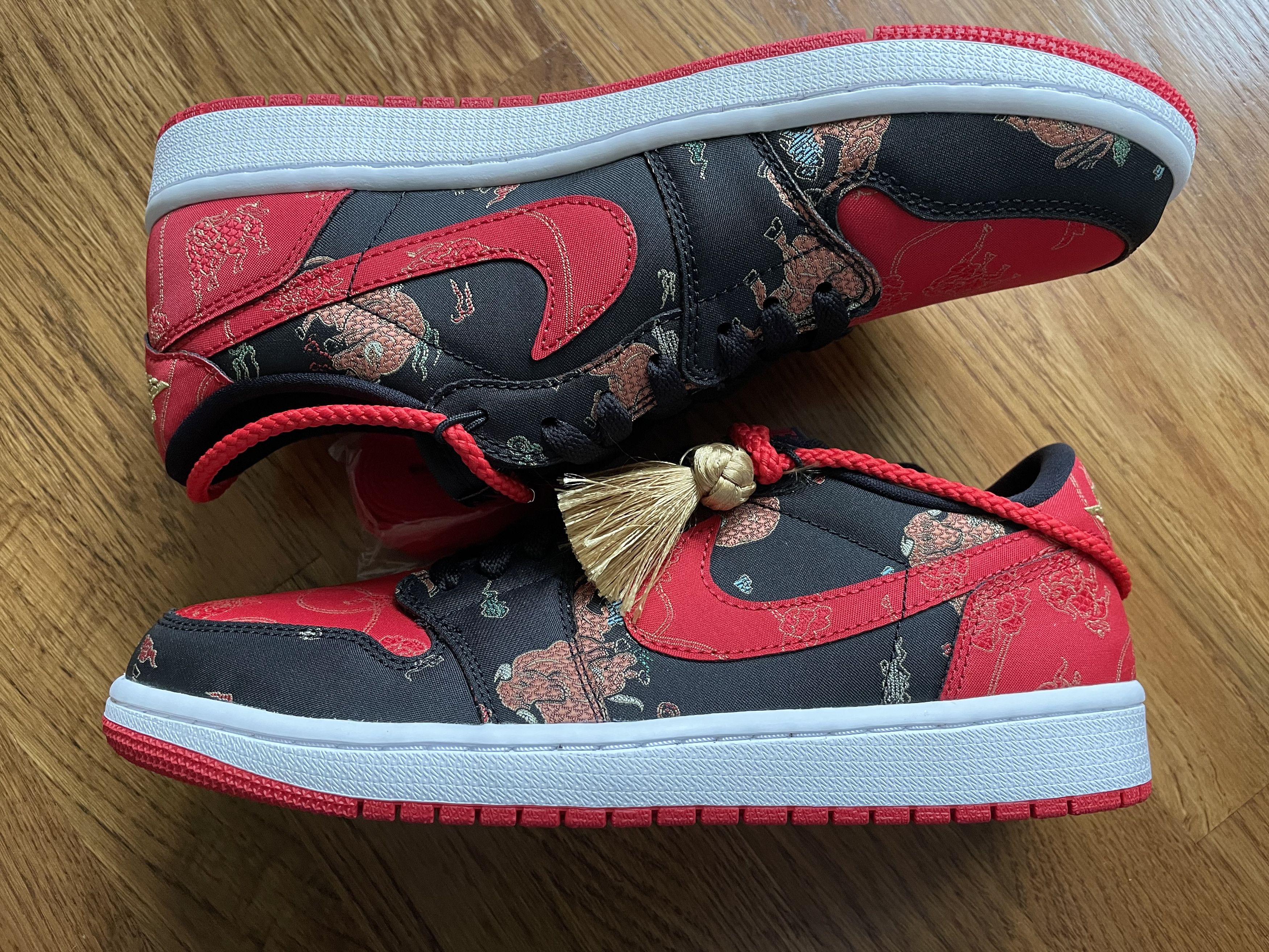 Jordan Brand Size 8 Jordan 1 Low Chinese New Year NEW #/8500 Size US 8 / EU 41 - 1 Thumbnail