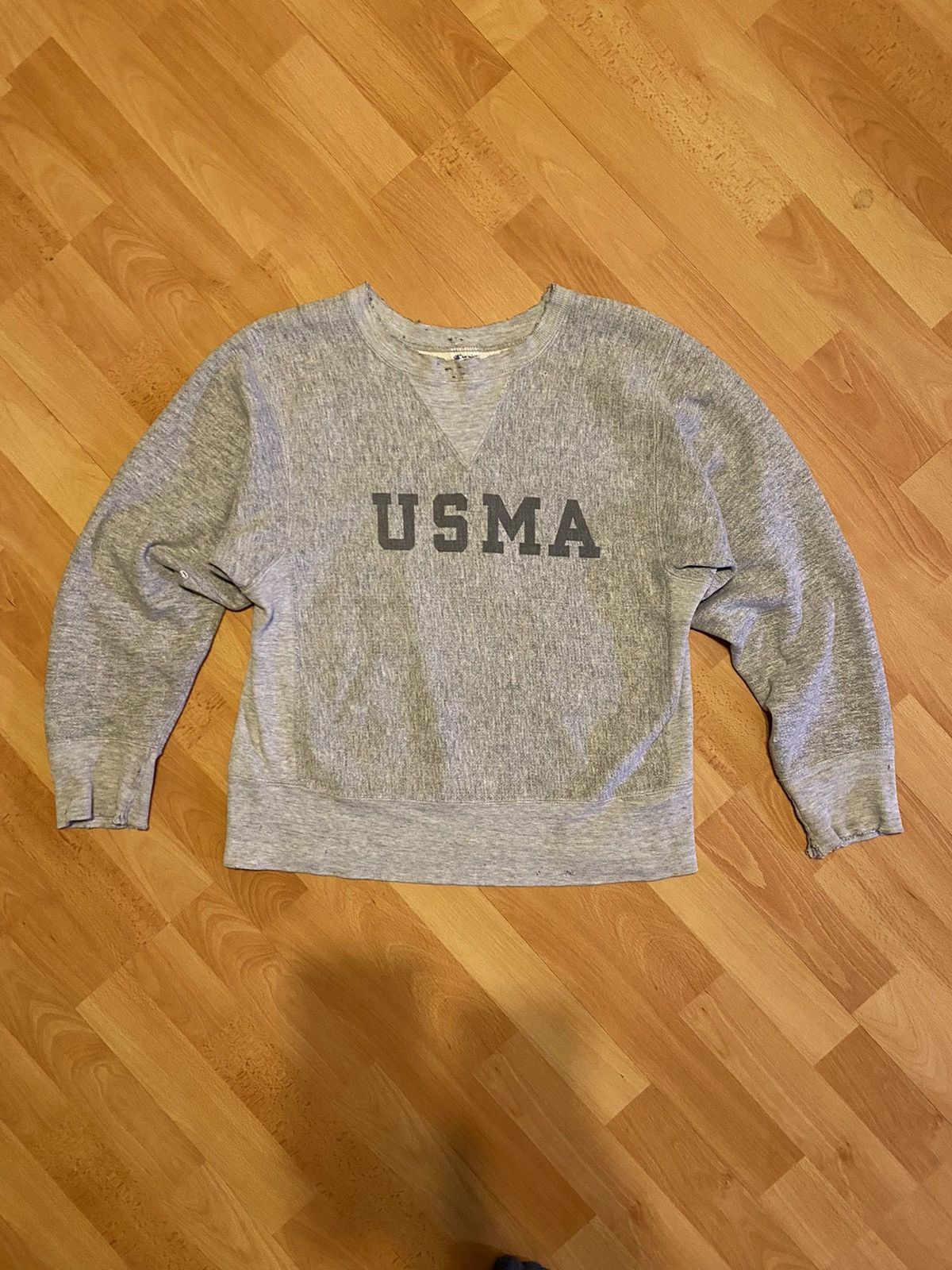 Champion × Vintage USMA Sweater Size US S / EU 44-46 / 1 - 1 Thumbnail