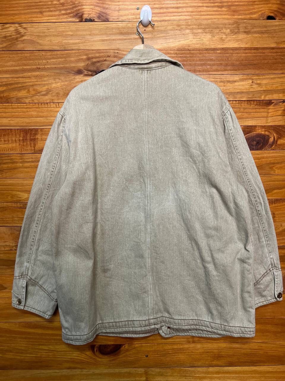 Vintage VINTAGE DUMGAREES CHORE JACKET BLANKET LINED Size US L / EU 52-54 / 3 - 9 Thumbnail