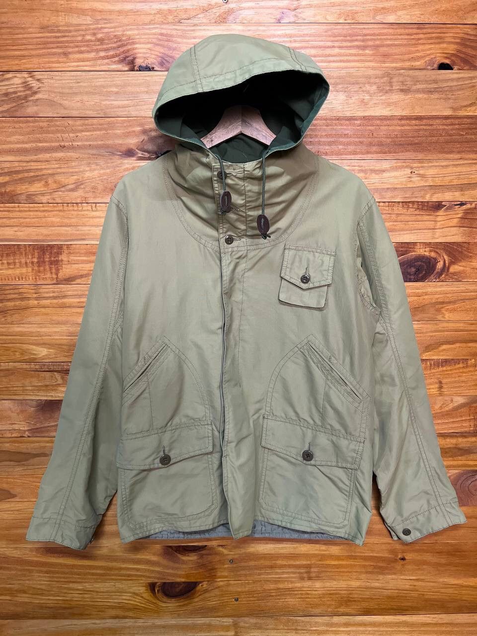 Vintage 🔥RARE DESIGN TACTICAL STYLE HOODIE JACKET Size US L / EU 52-54 / 3 - 1 Thumbnail