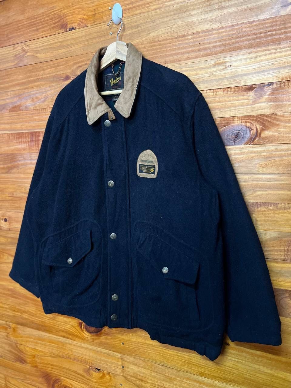 Vintage VINTAGE GEMBONY COMPANY WOOL JACKET Size US L / EU 52-54 / 3 - 3 Thumbnail