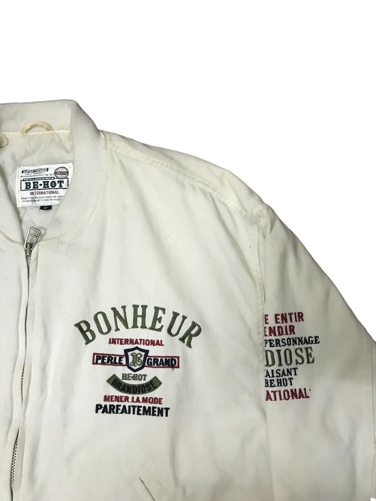 VINTAGE BOMBERS BE-HOT PERLE GRAND BONHEUR INTERNATIONAL