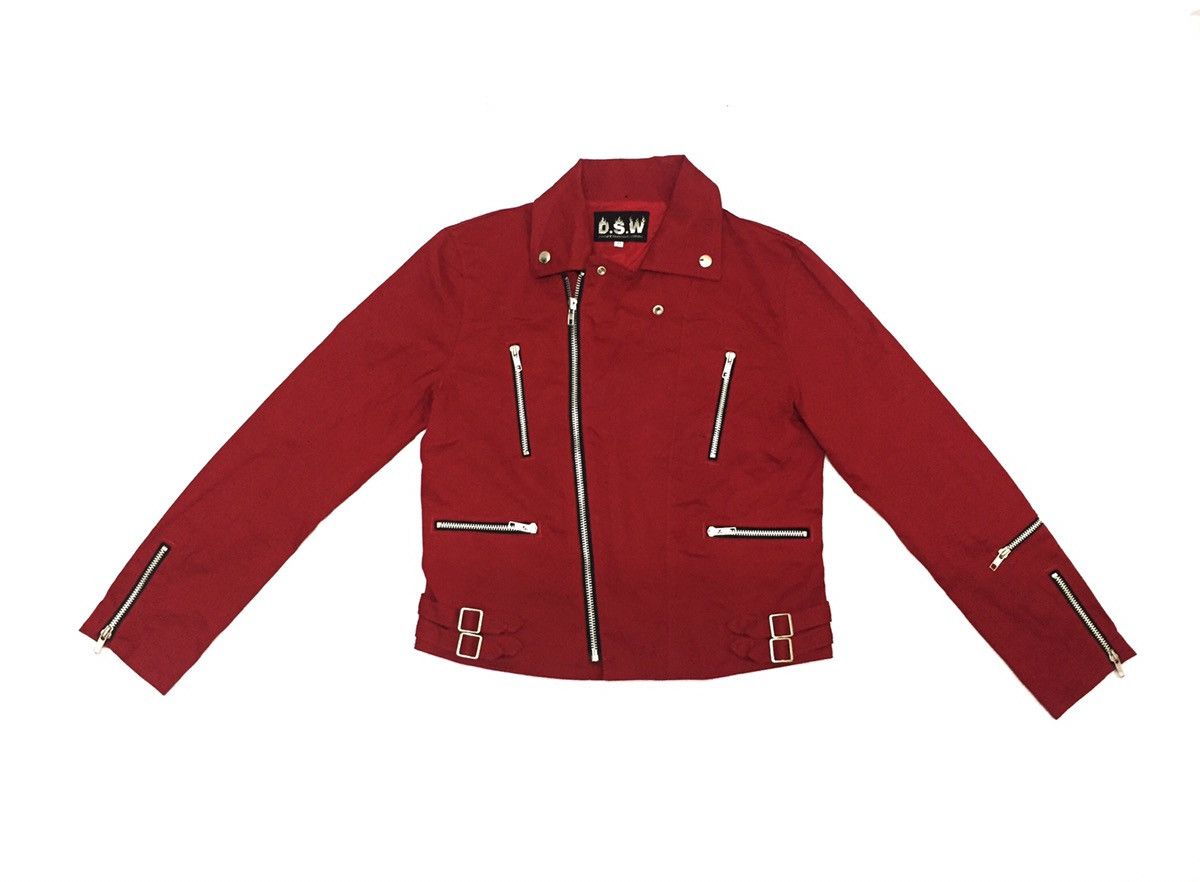 Japanese Brand Burning Show Punk Seditionaries Zipper Jacket