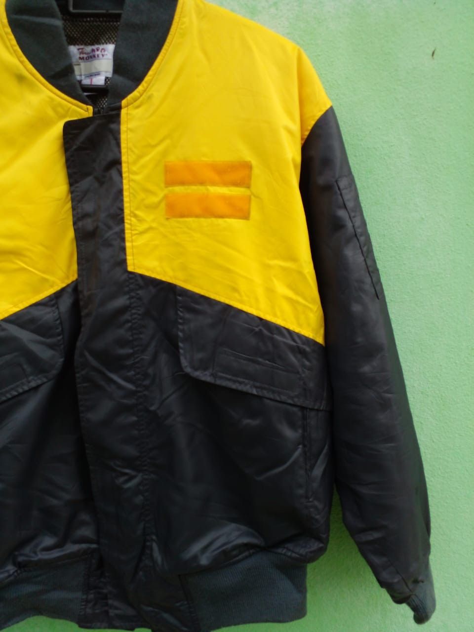 Japanese Brand BOMBER JACKET x THREE MONKEY. (GJ20) Size US L / EU 52-54 / 3 - 5 Thumbnail