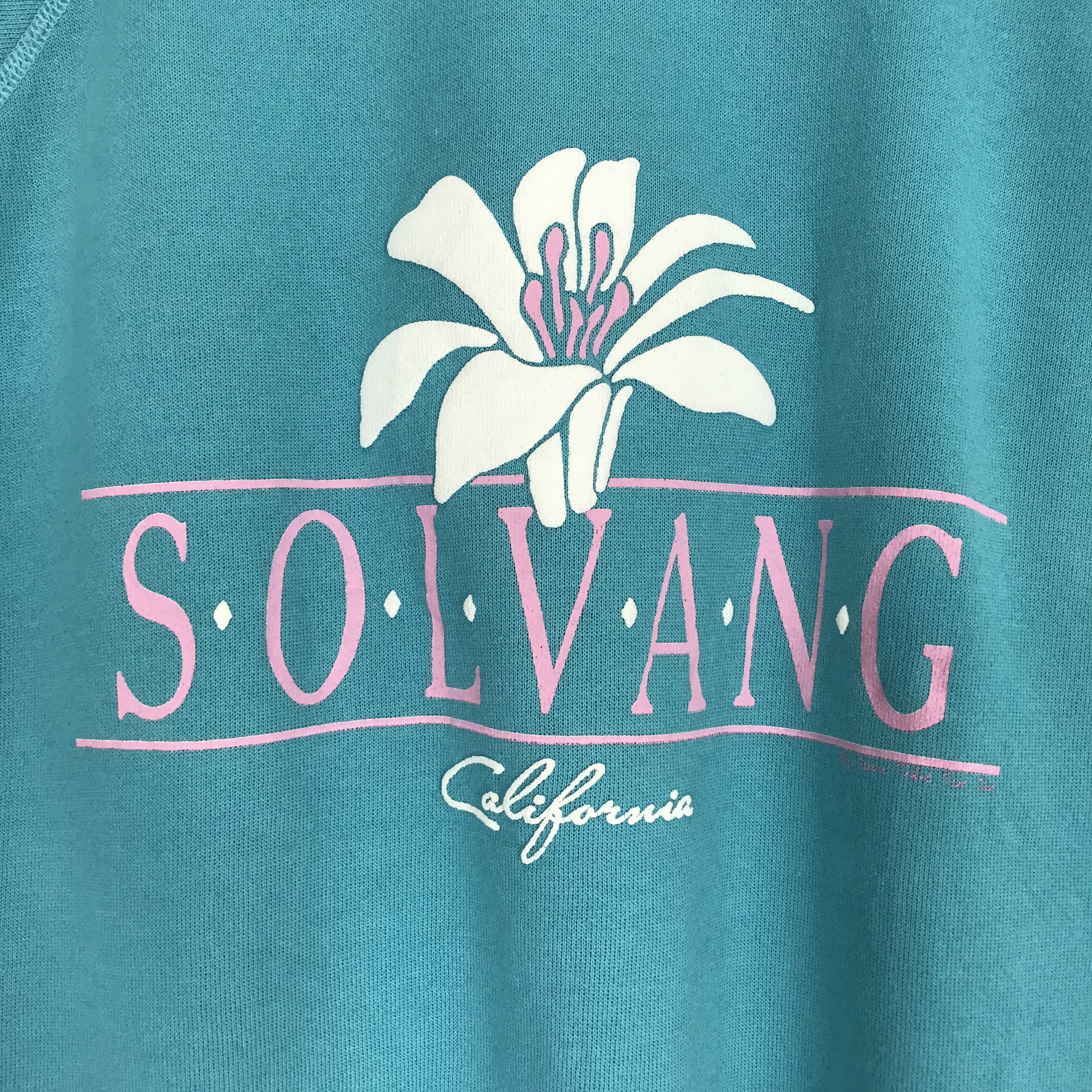 Hanes Vintage 90s Solvang California Sweatshirt California Size US L / EU 52-54 / 3 - 4 Thumbnail