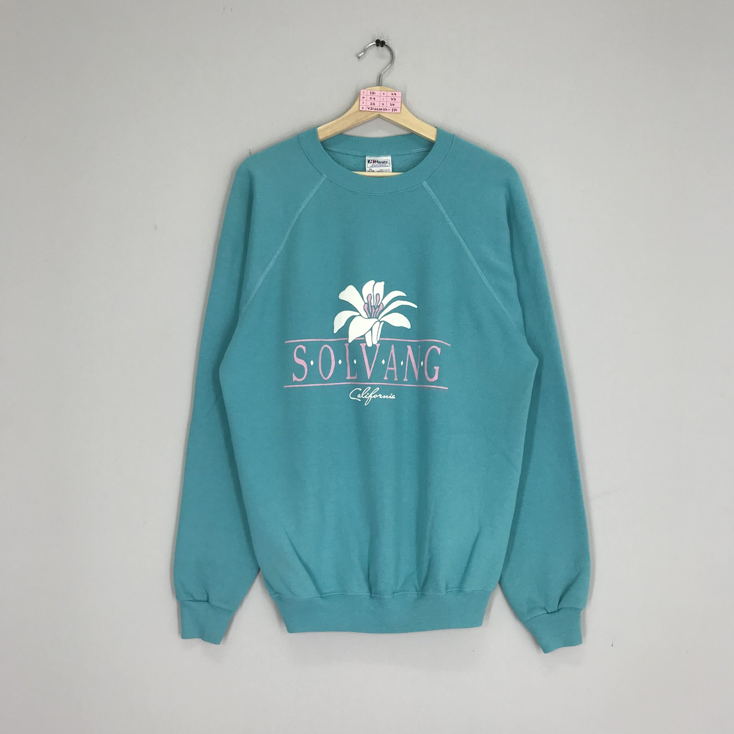Hanes Vintage 90s Solvang California Sweatshirt California Size US L / EU 52-54 / 3 - 1 Thumbnail