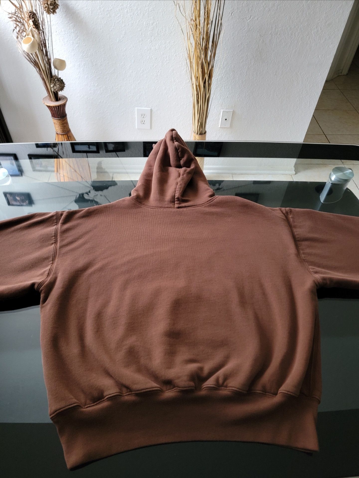 Gap Yeezy Gap Hoodie (Brown) Size US L / EU 52-54 / 3 - 3 Thumbnail