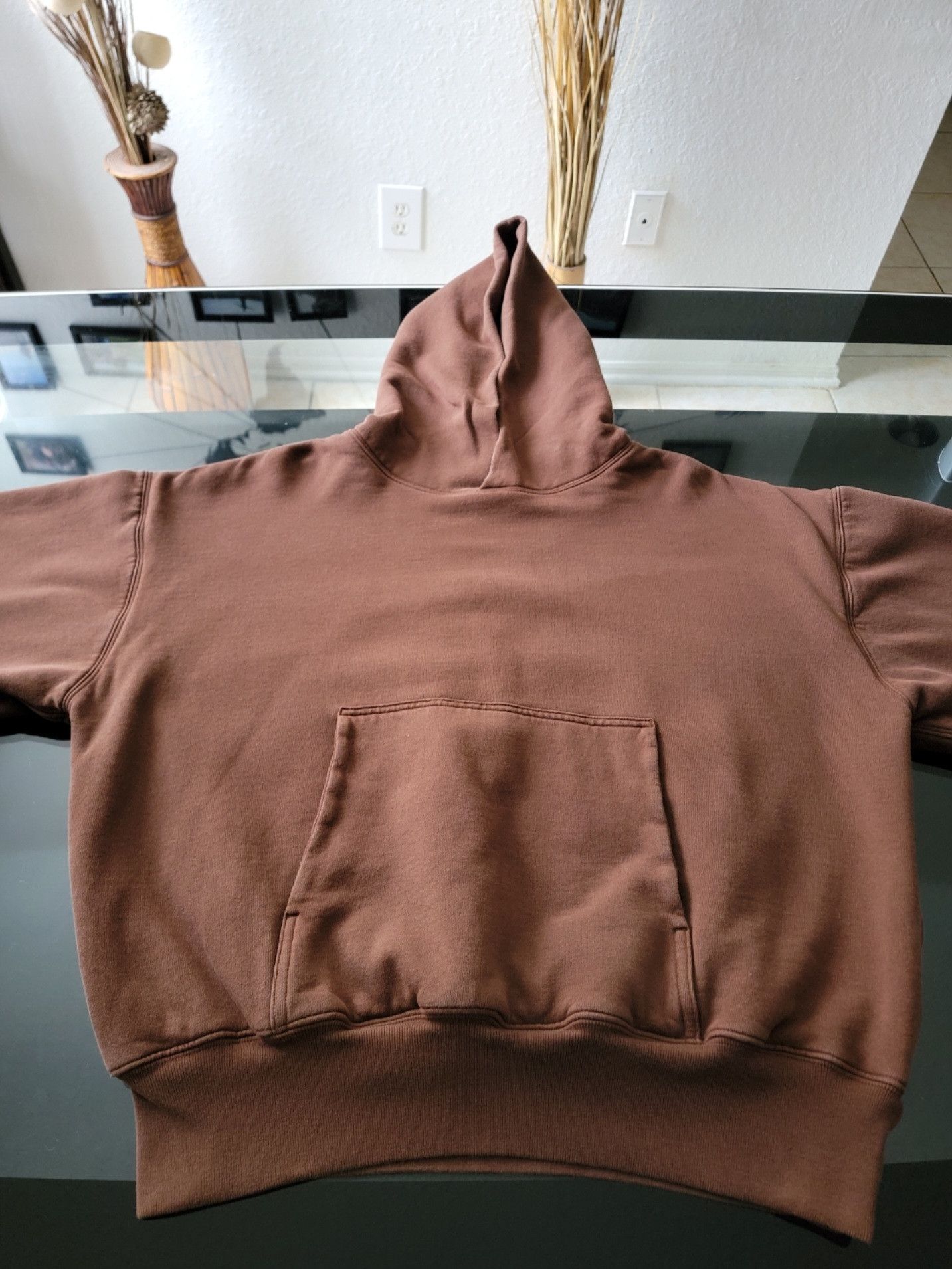 Gap Yeezy Gap Hoodie (Brown) Size US L / EU 52-54 / 3 - 2 Thumbnail