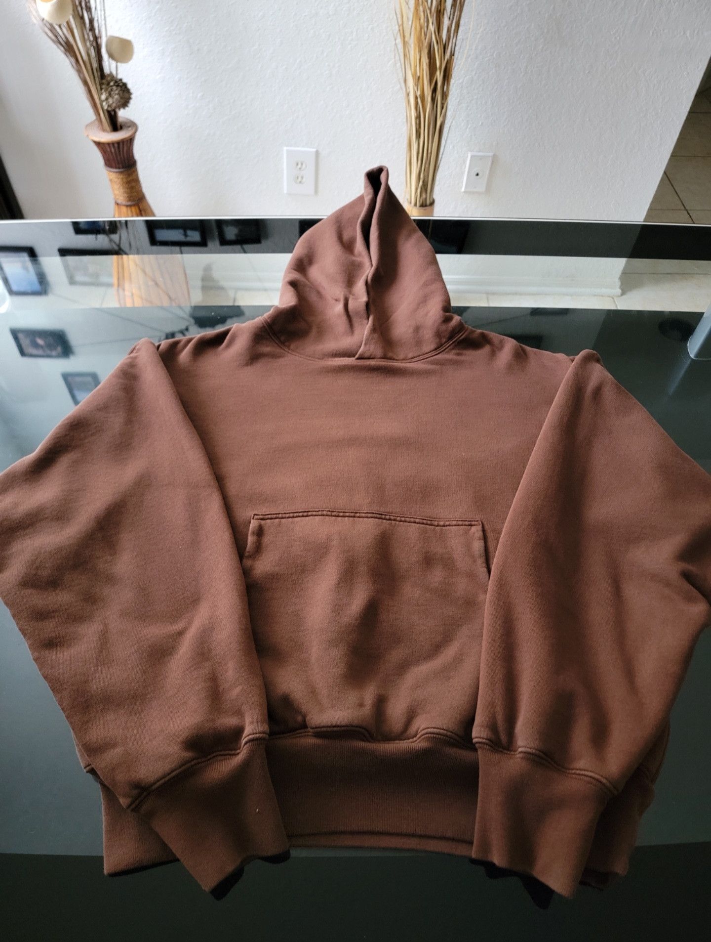 Gap Yeezy Gap Hoodie (Brown) Size US L / EU 52-54 / 3 - 1 Thumbnail