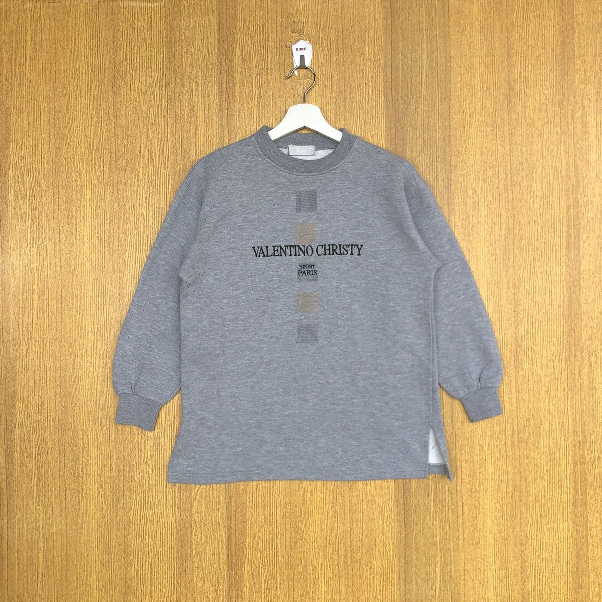 Vintage Valentino Christy Sports Paris Sweatshirt Pullover