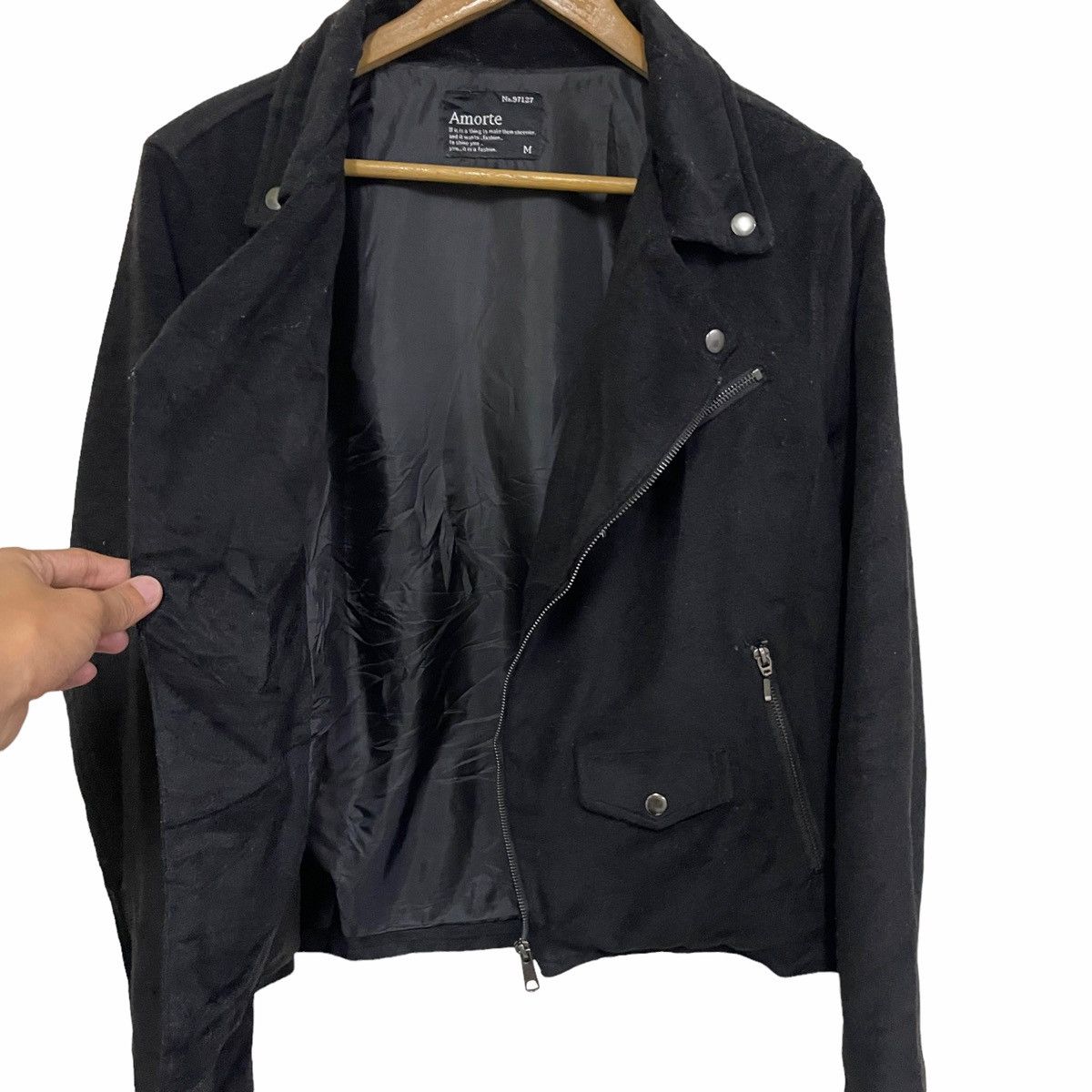 Hysteric Glamour × Japanese Brand × Seditionaries 💥 AMORTE SEDITIONARIES PUNK VELVET JACKET COAT Size US M / EU 48-50 / 2 - 5 Thumbnail