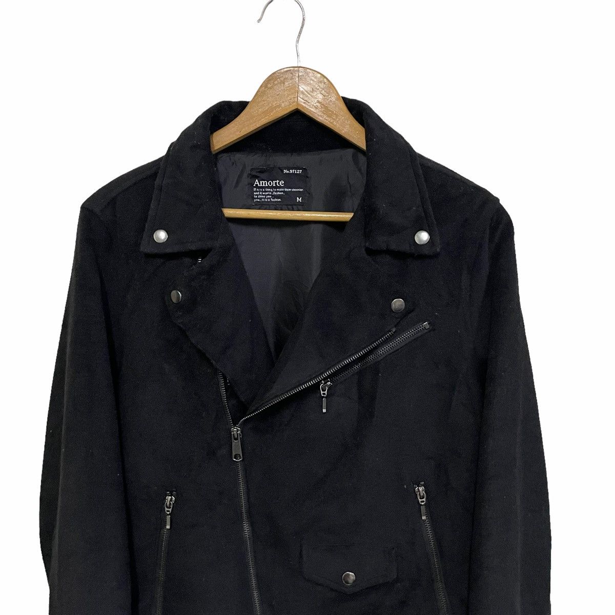 Hysteric Glamour × Japanese Brand × Seditionaries 💥 AMORTE SEDITIONARIES PUNK VELVET JACKET COAT Size US M / EU 48-50 / 2 - 4 Thumbnail