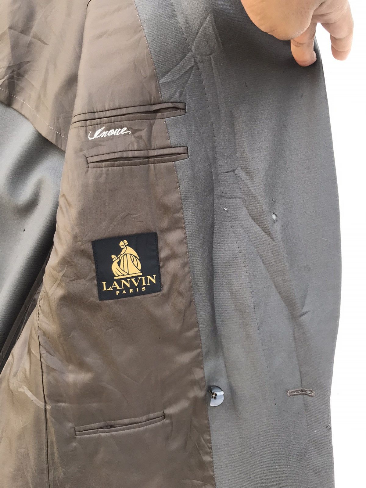 Lanvin Paris Suit Jacket