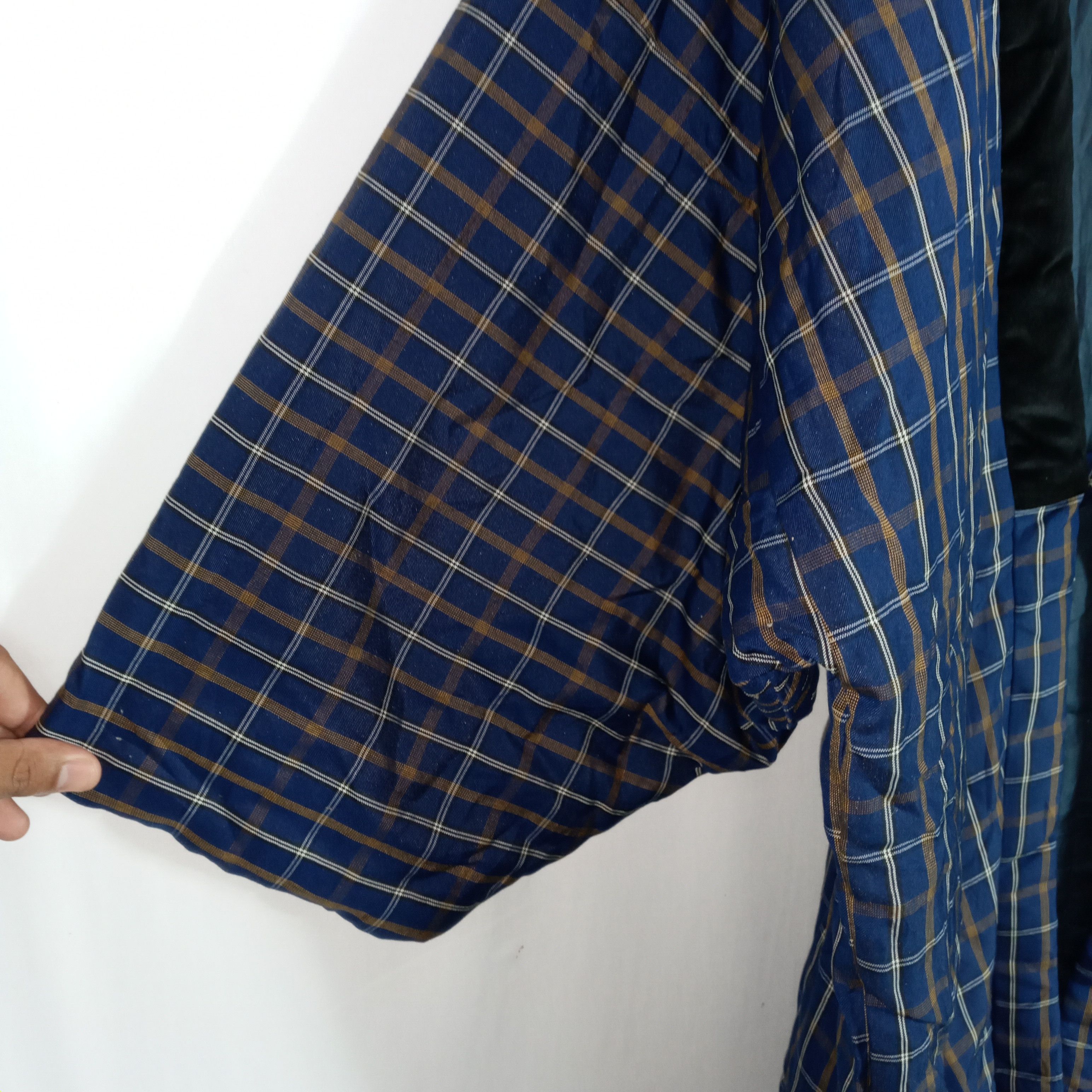 Japanese Brand × Vintage Vintage Japanese Kimono Blue Colour Fullprint Design Size US M / EU 48-50 / 2 - 4 Thumbnail