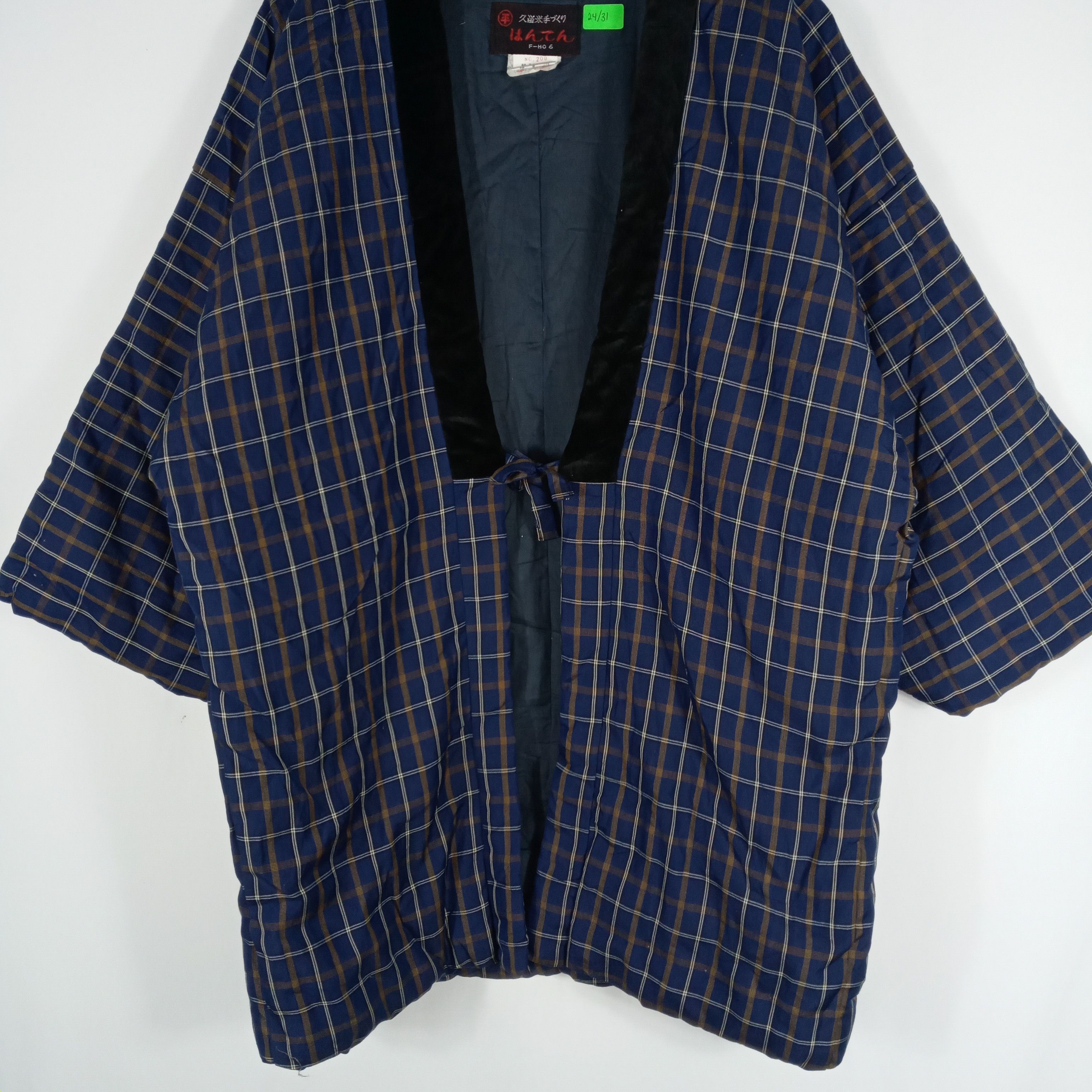 Japanese Brand × Vintage Vintage Japanese Kimono Blue Colour Fullprint Design Size US M / EU 48-50 / 2 - 3 Thumbnail