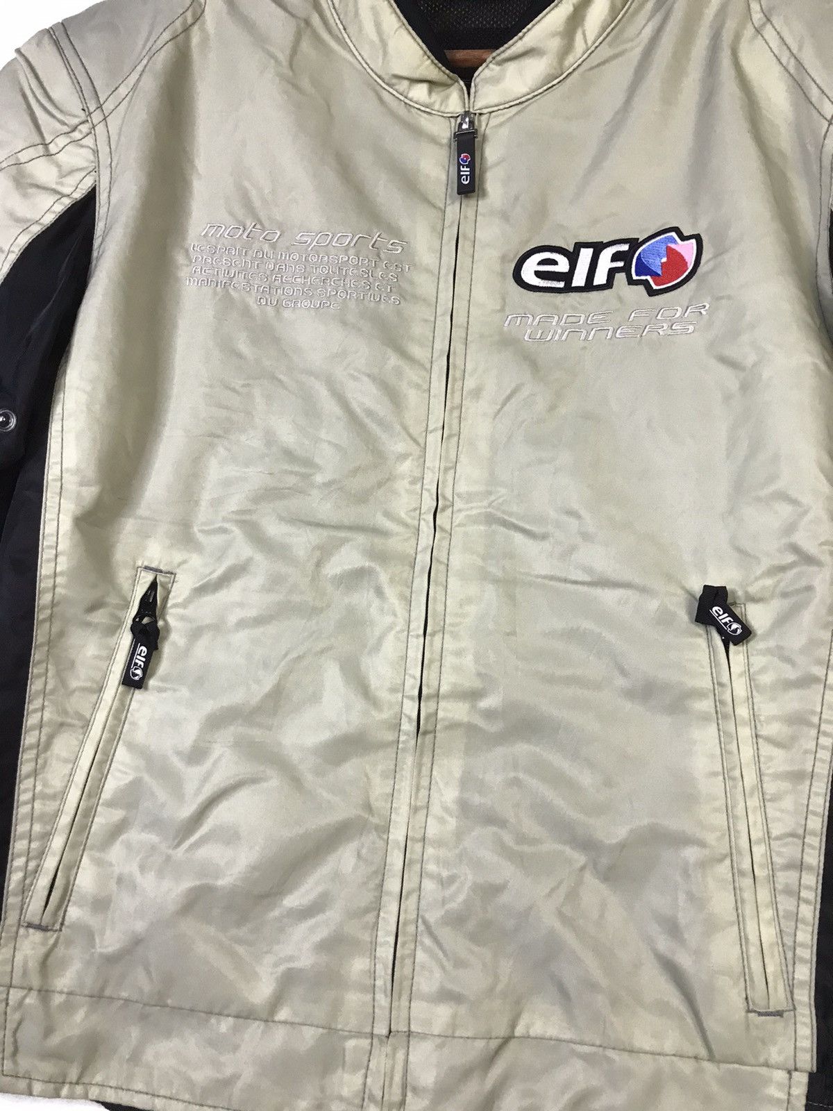 Vintage Vintage Elf Racing Moto Sports Biker Jacket Size US XL / EU 56 / 4 - 11 Thumbnail