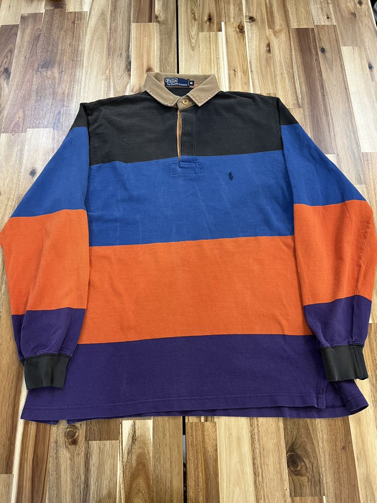 Polo Ralph Lauren × Vintage Polo Ralph Lauren Rugby Shirts Size US M / EU 48-50 / 2 - 1 Thumbnail