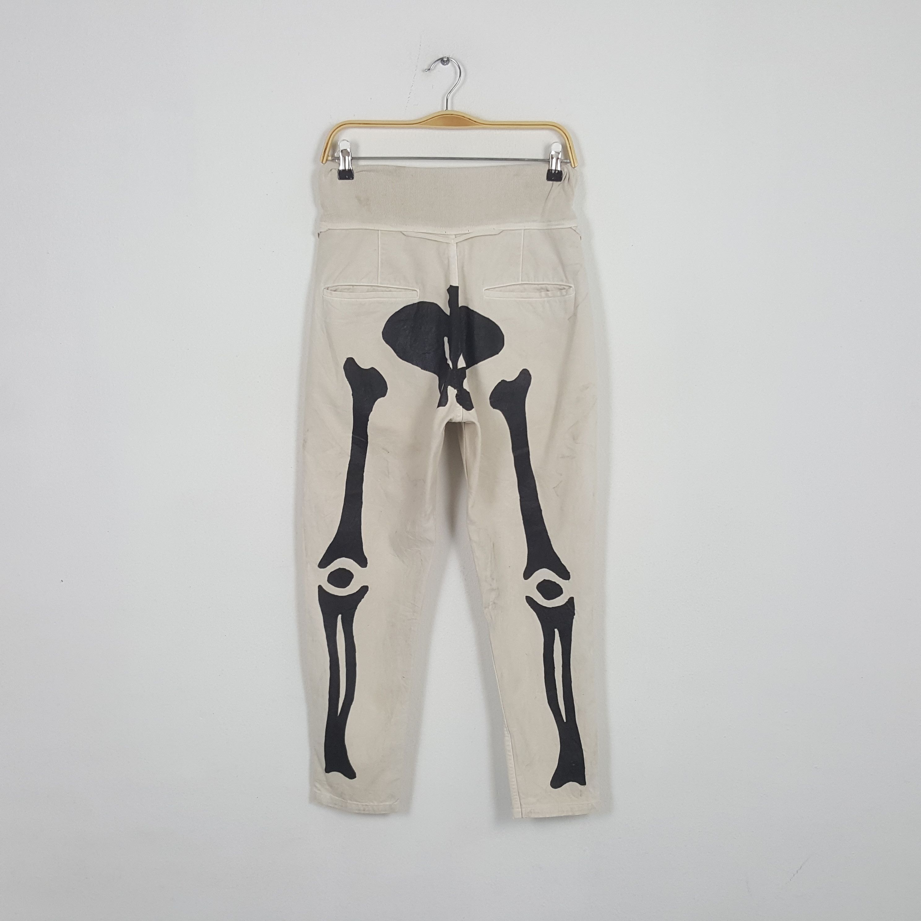 Kapital × Vintage Vintage Kapital Skull Skeleton Art Pants Size US 36 / EU 52 - 1 Thumbnail