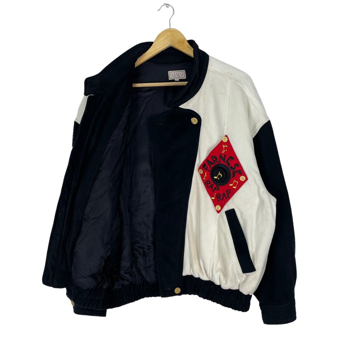 Art Comes First ❄️FARNESE ART BOMBER GOLD BUTTON JACKET Size US XL / EU 56 / 4 - 7 Thumbnail