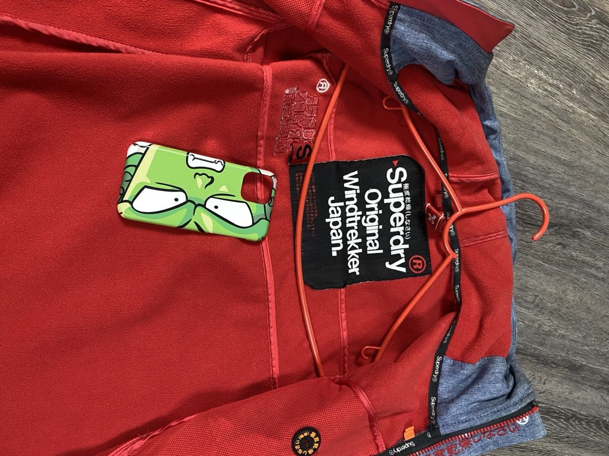 Japanese Brand × Superdry Superdry denim blue light jacket windbreaker Size US S / EU 44-46 / 1 - 3 Thumbnail