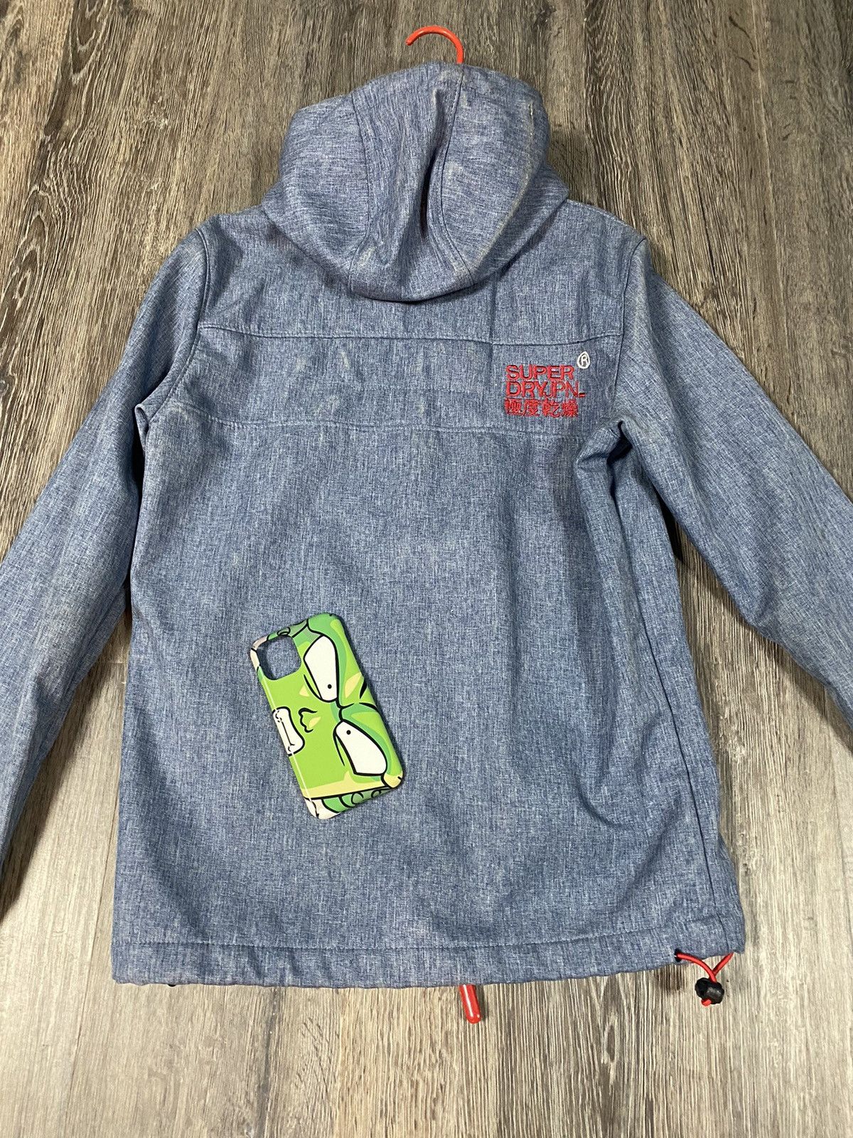 Japanese Brand × Superdry Superdry denim blue light jacket windbreaker Size US S / EU 44-46 / 1 - 6 Thumbnail