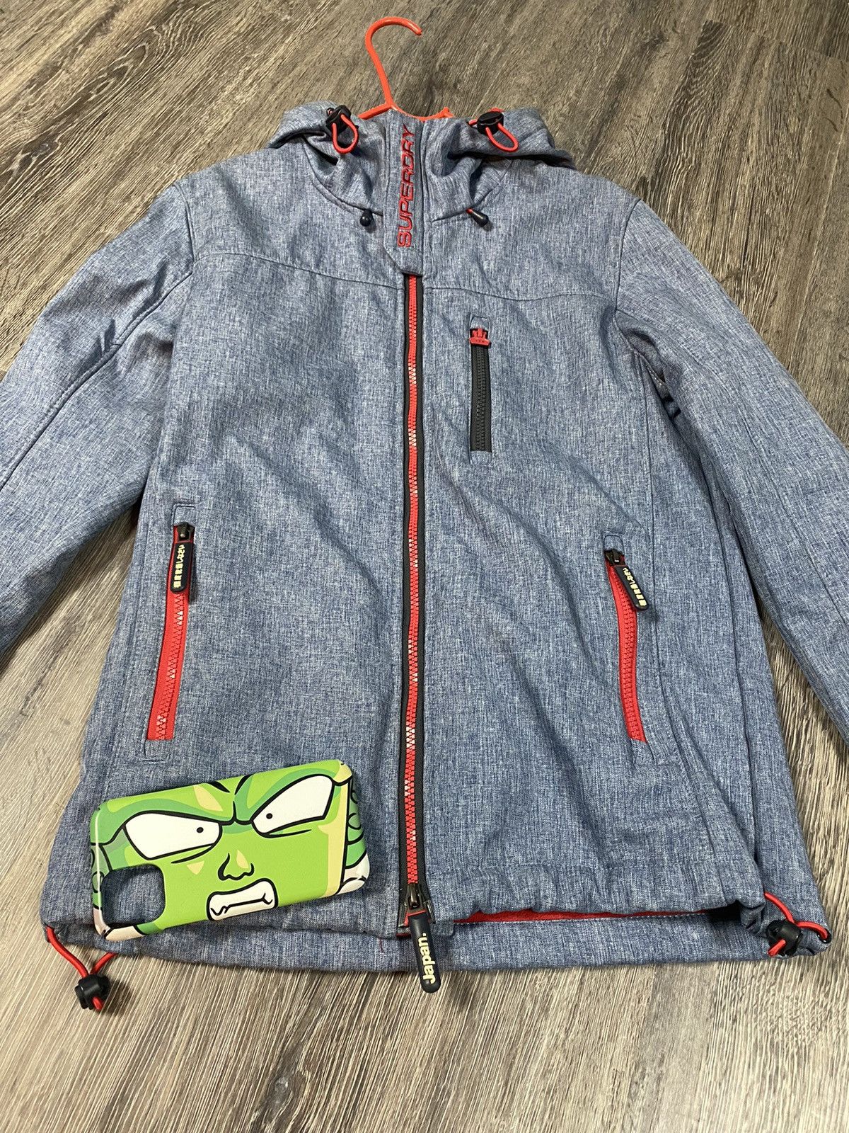 Japanese Brand × Superdry Superdry denim blue light jacket windbreaker Size US S / EU 44-46 / 1 - 1 Thumbnail