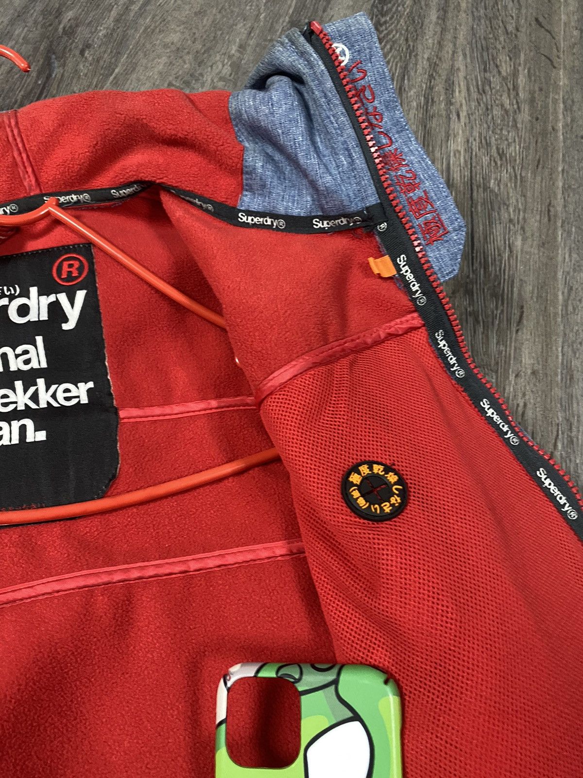 Japanese Brand × Superdry Superdry denim blue light jacket windbreaker Size US S / EU 44-46 / 1 - 5 Thumbnail