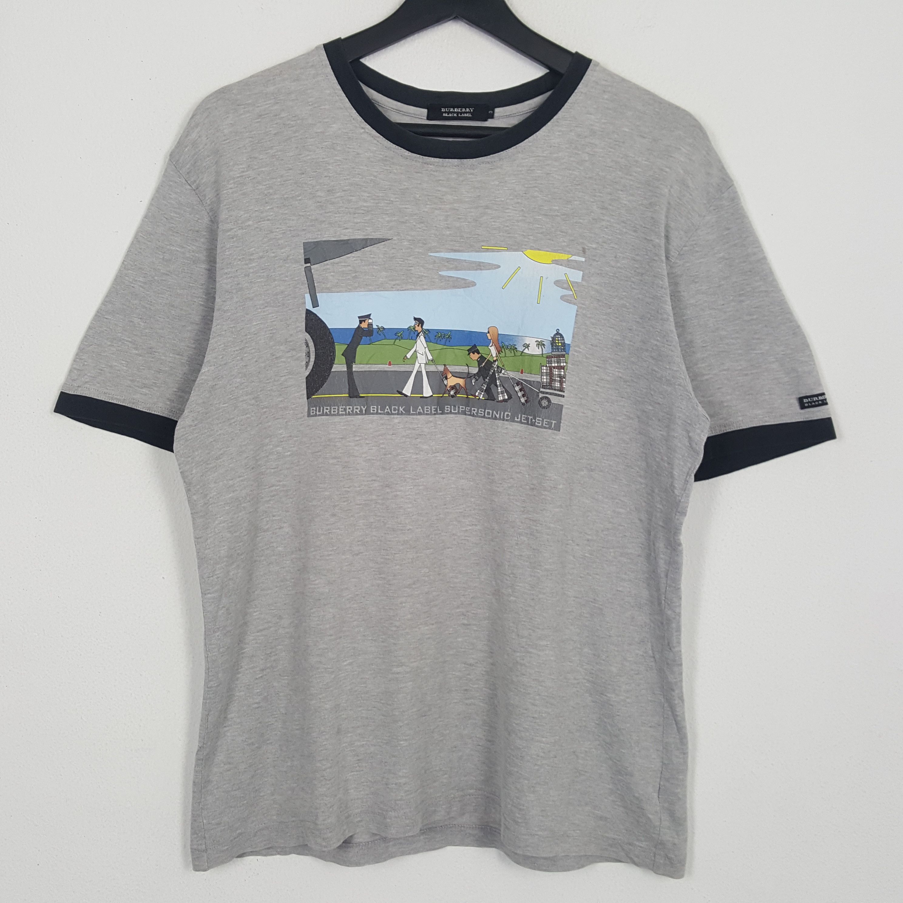 Burberry Black Label Supersonic Jet-Set Tshirt