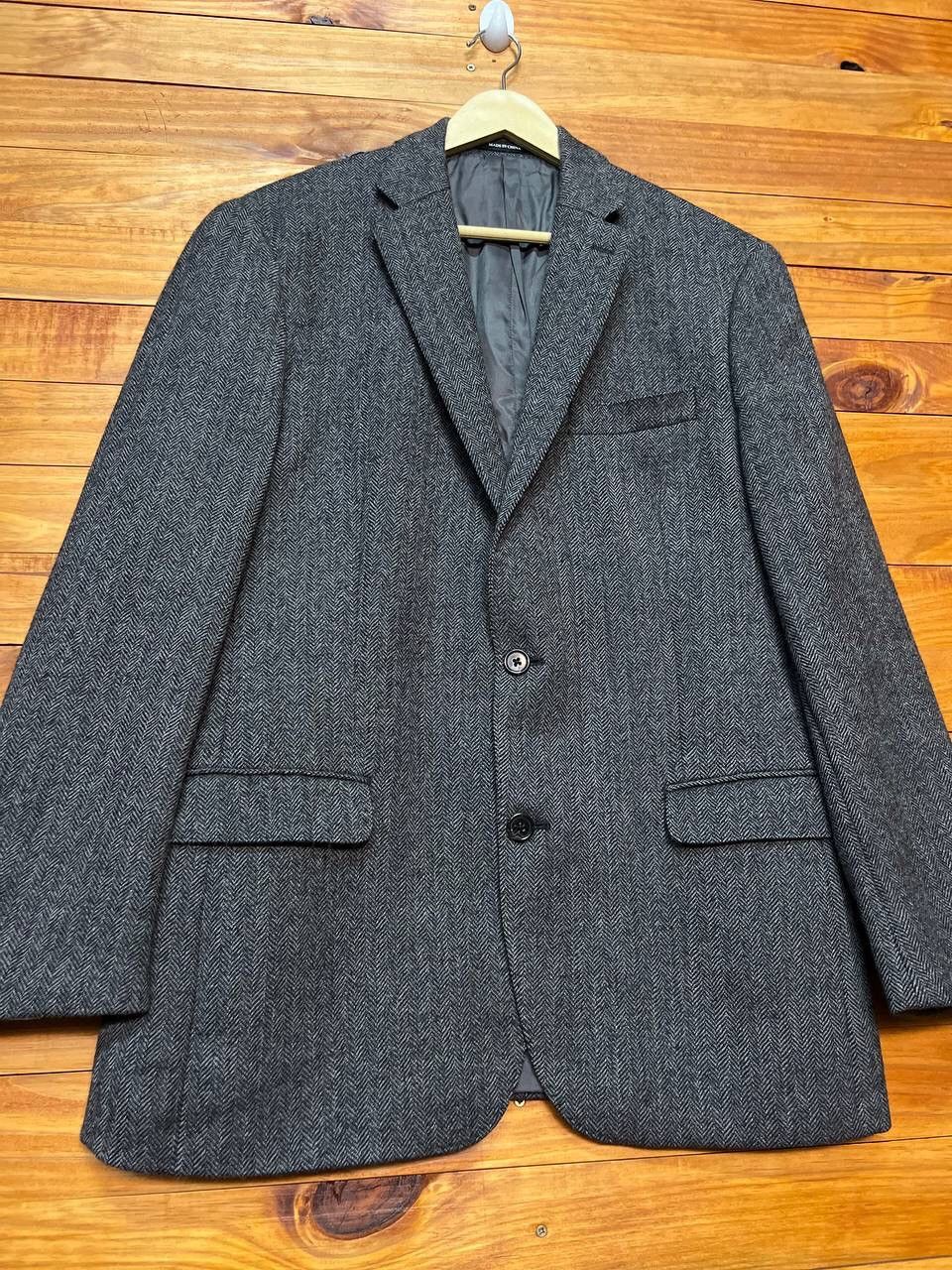 Ralph Lauren RALPH LAUREN WOOL BLAZER SLIM FISHBONE Size 40L - 4 Thumbnail