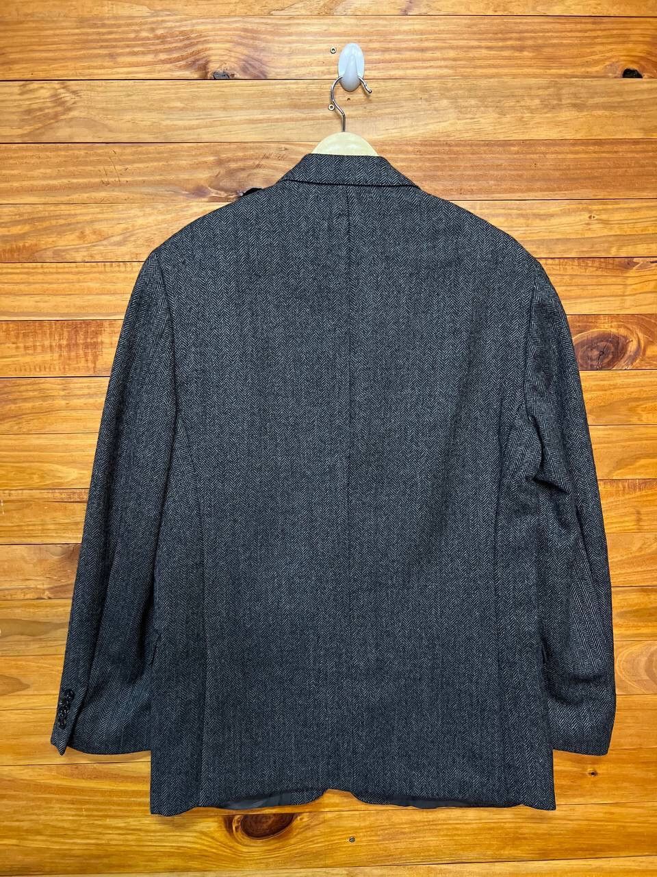 Ralph Lauren RALPH LAUREN WOOL BLAZER SLIM FISHBONE Size 40L - 7 Thumbnail