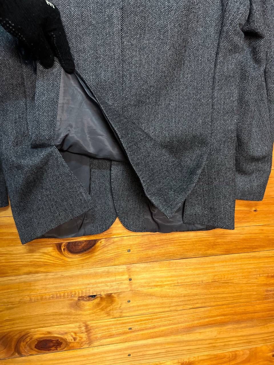 Ralph Lauren RALPH LAUREN WOOL BLAZER SLIM FISHBONE Size 40L - 9 Thumbnail