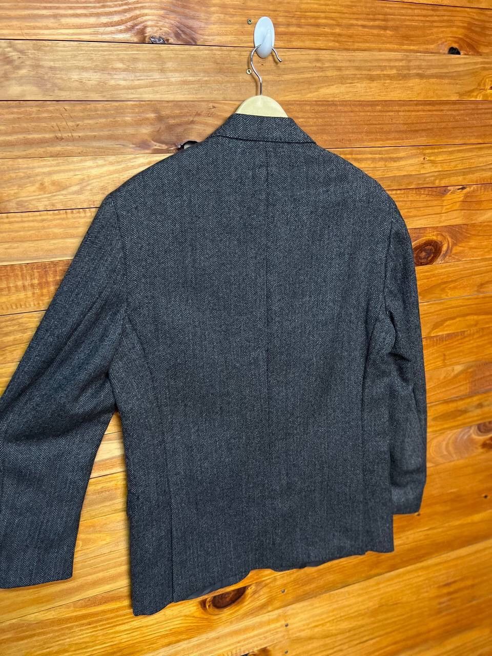 Ralph Lauren RALPH LAUREN WOOL BLAZER SLIM FISHBONE Size 40L - 8 Thumbnail