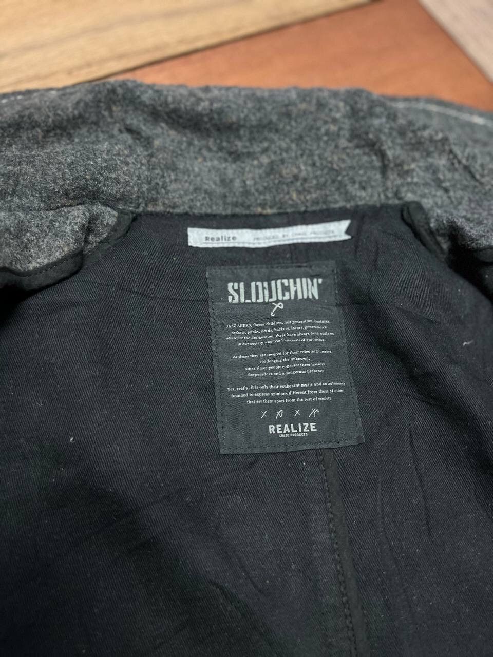Japanese Brand CHASE SLOUCHIN DOUBLEBREAST WOOL JACKET Size US M / EU 48-50 / 2 - 7 Thumbnail