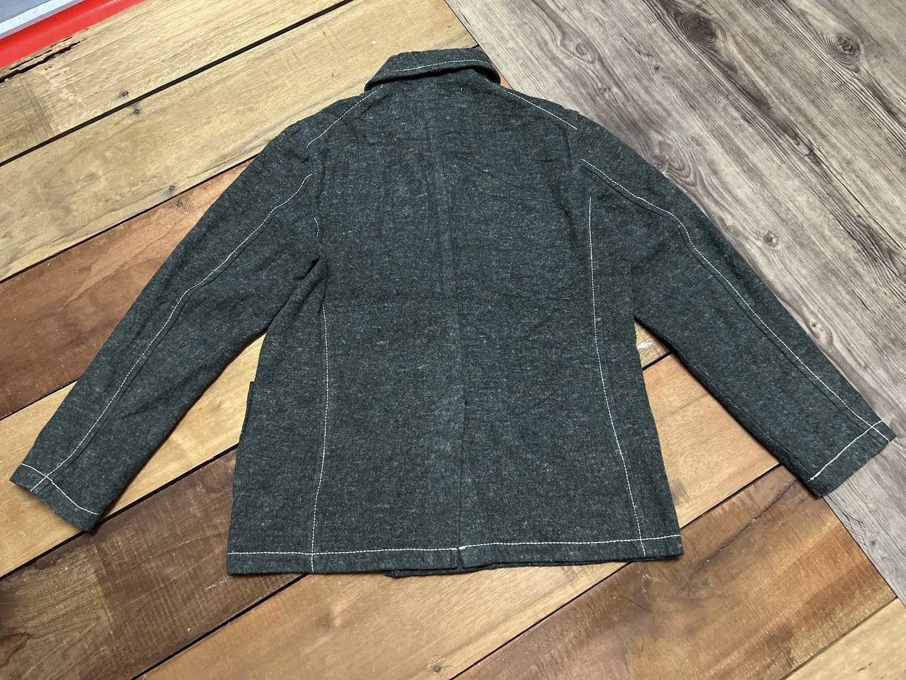 Japanese Brand CHASE SLOUCHIN DOUBLEBREAST WOOL JACKET Size US M / EU 48-50 / 2 - 4 Thumbnail