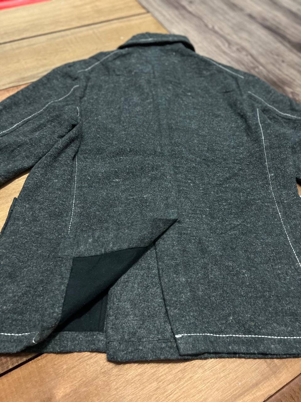Japanese Brand CHASE SLOUCHIN DOUBLEBREAST WOOL JACKET Size US M / EU 48-50 / 2 - 5 Thumbnail